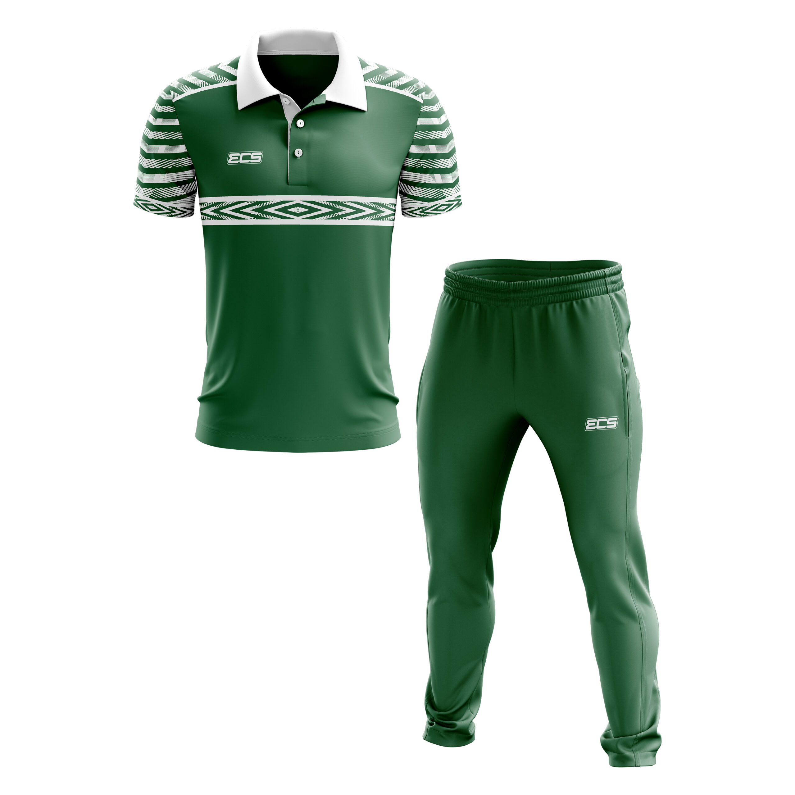 Match Kit – DARK GREEN & WHITE | ECS