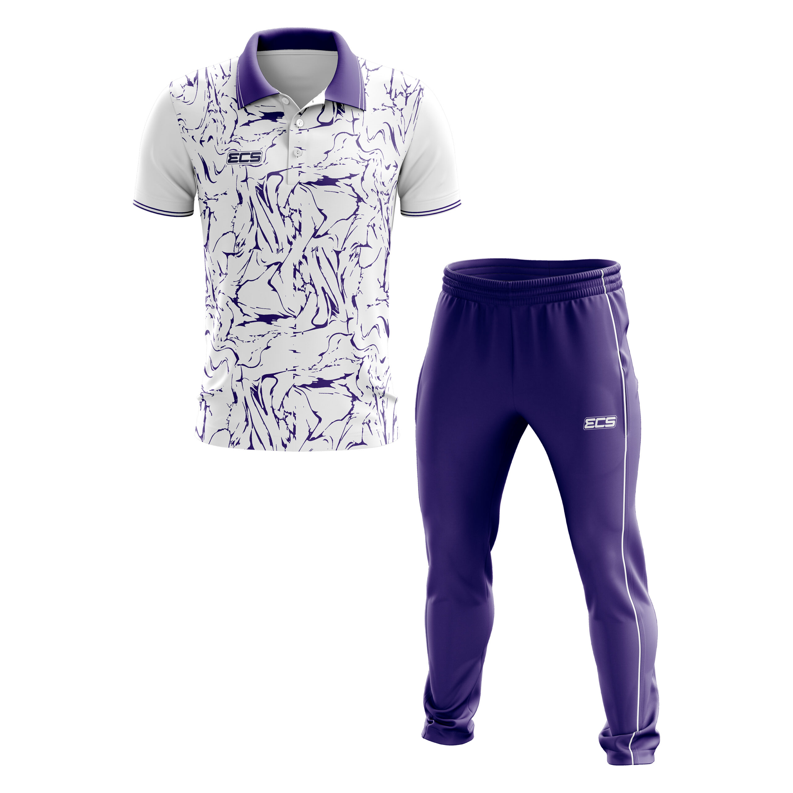 MATCH KIT – DARK PURPLE & WHITE | ECS