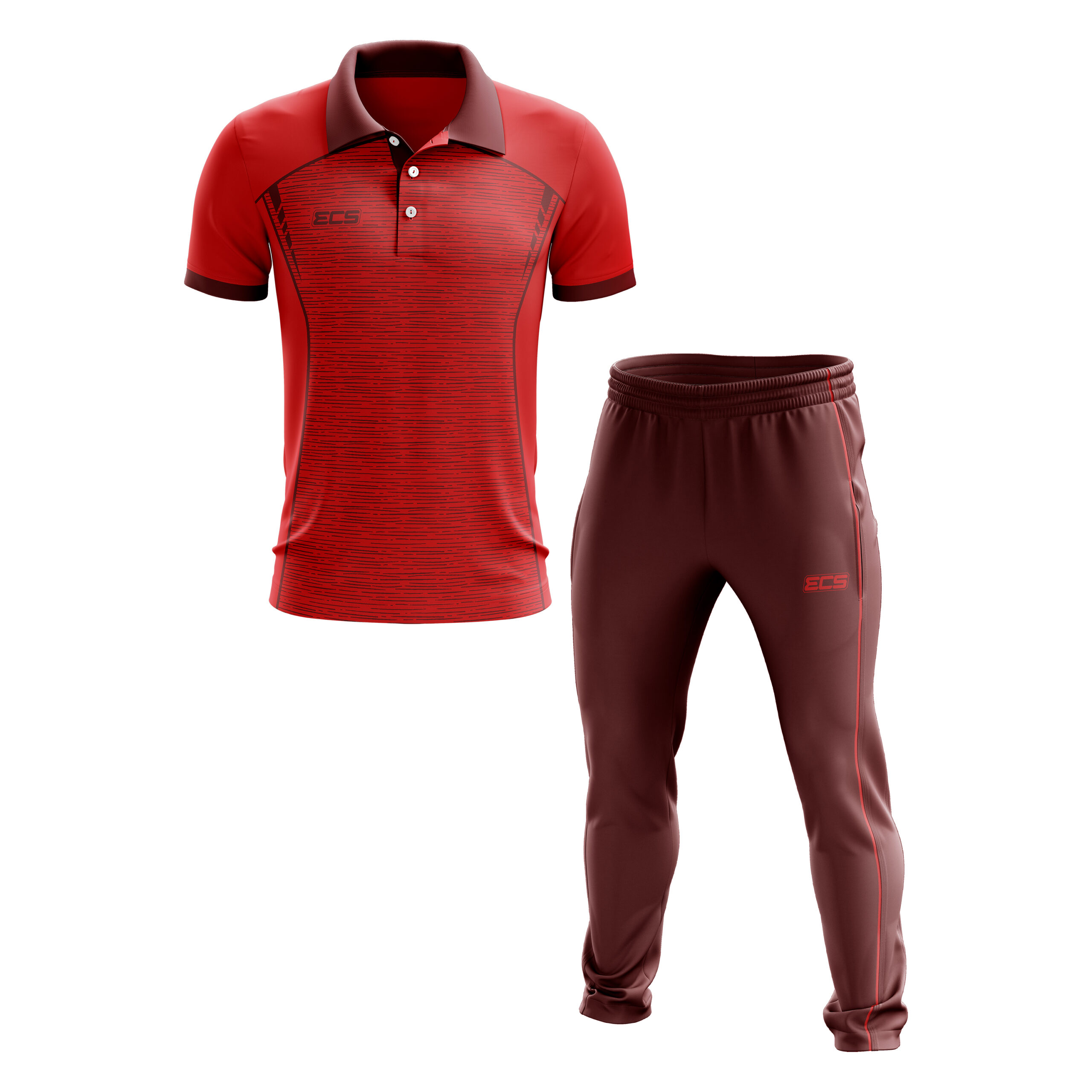 MATCH KIT – MAROON & RED | ECS