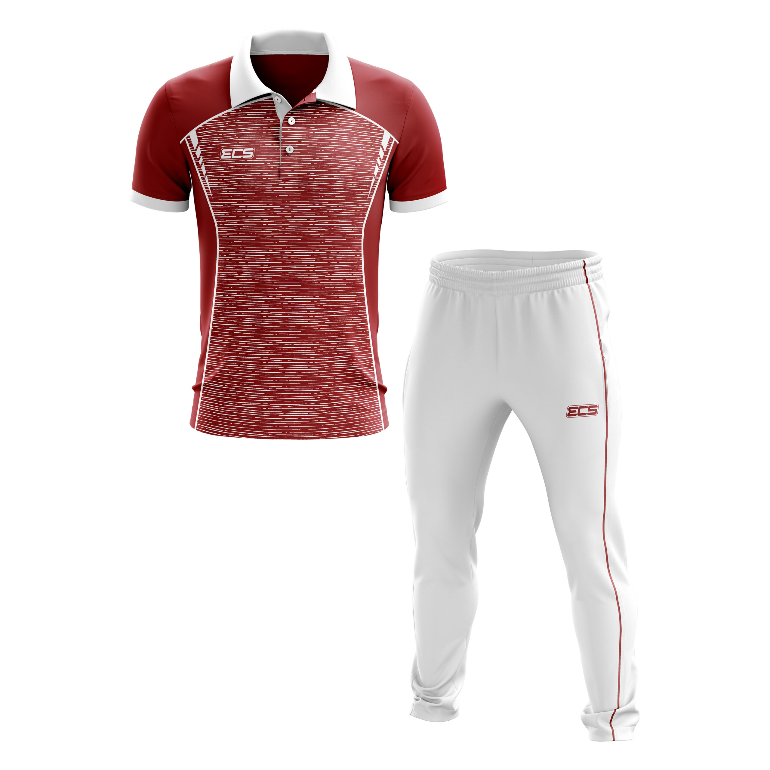 MATCH KIT – MAROON & WHITE | ECS