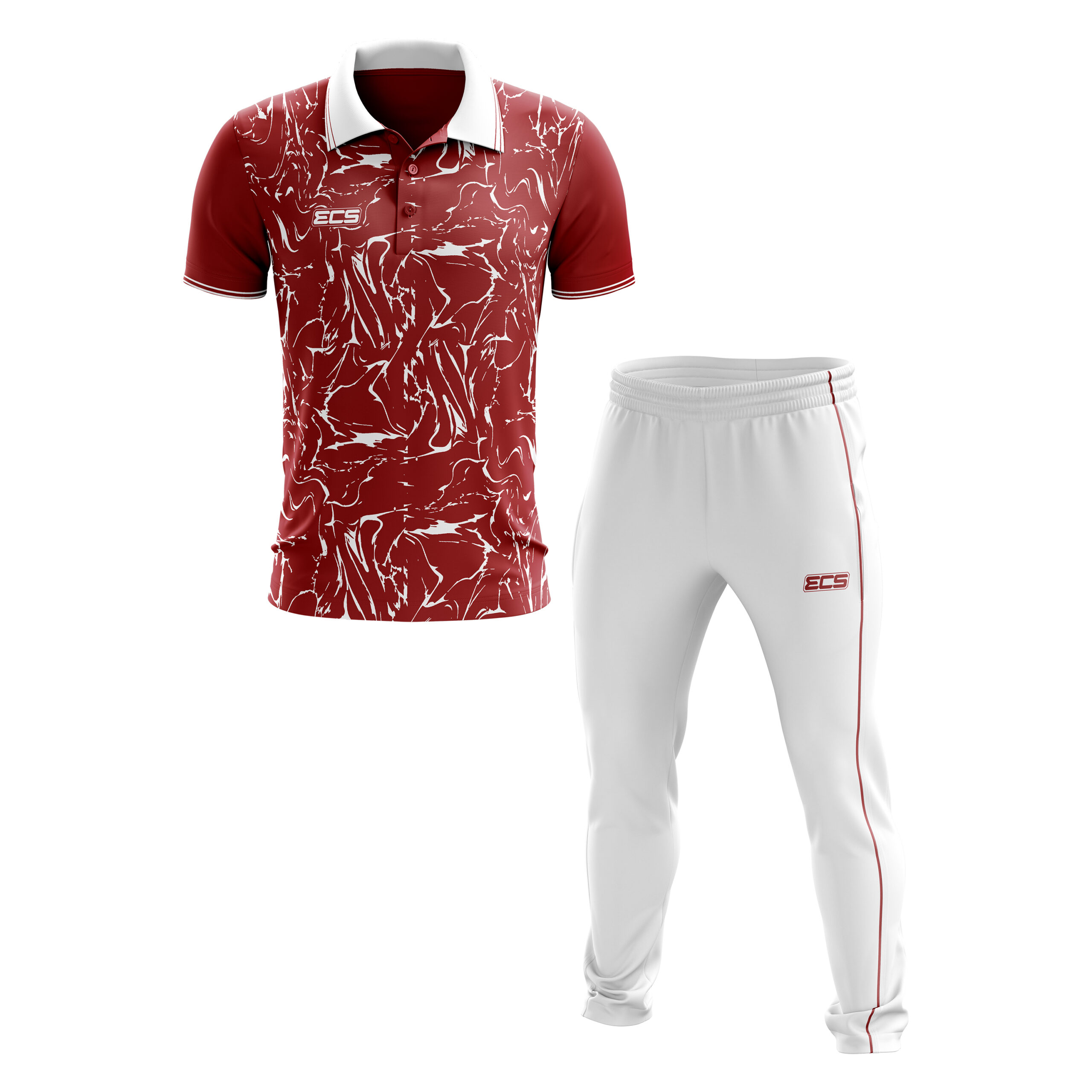 MATCH KIT – MAROON & WHITE | ECS