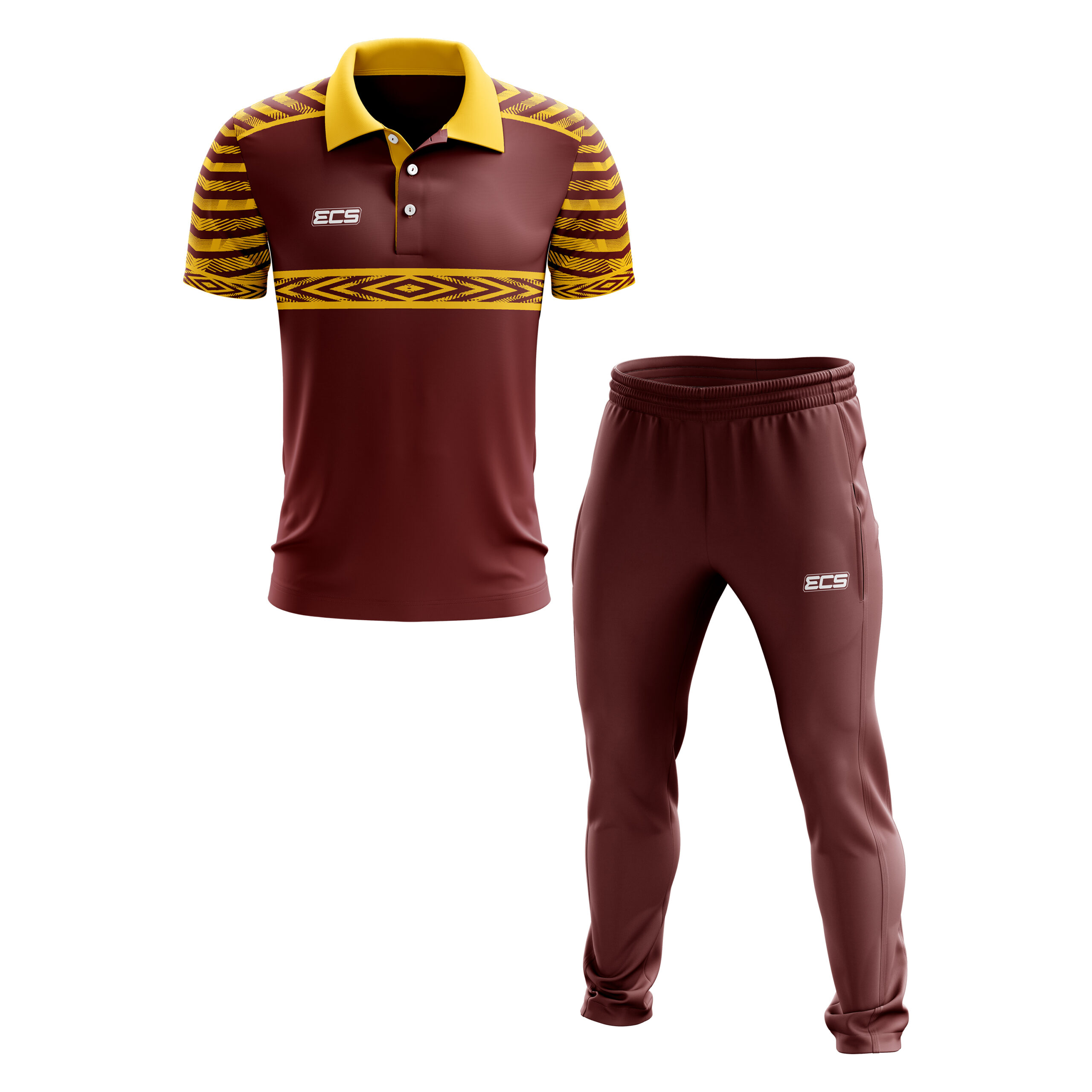 Match Kit – Maroon & Yellow | ECS