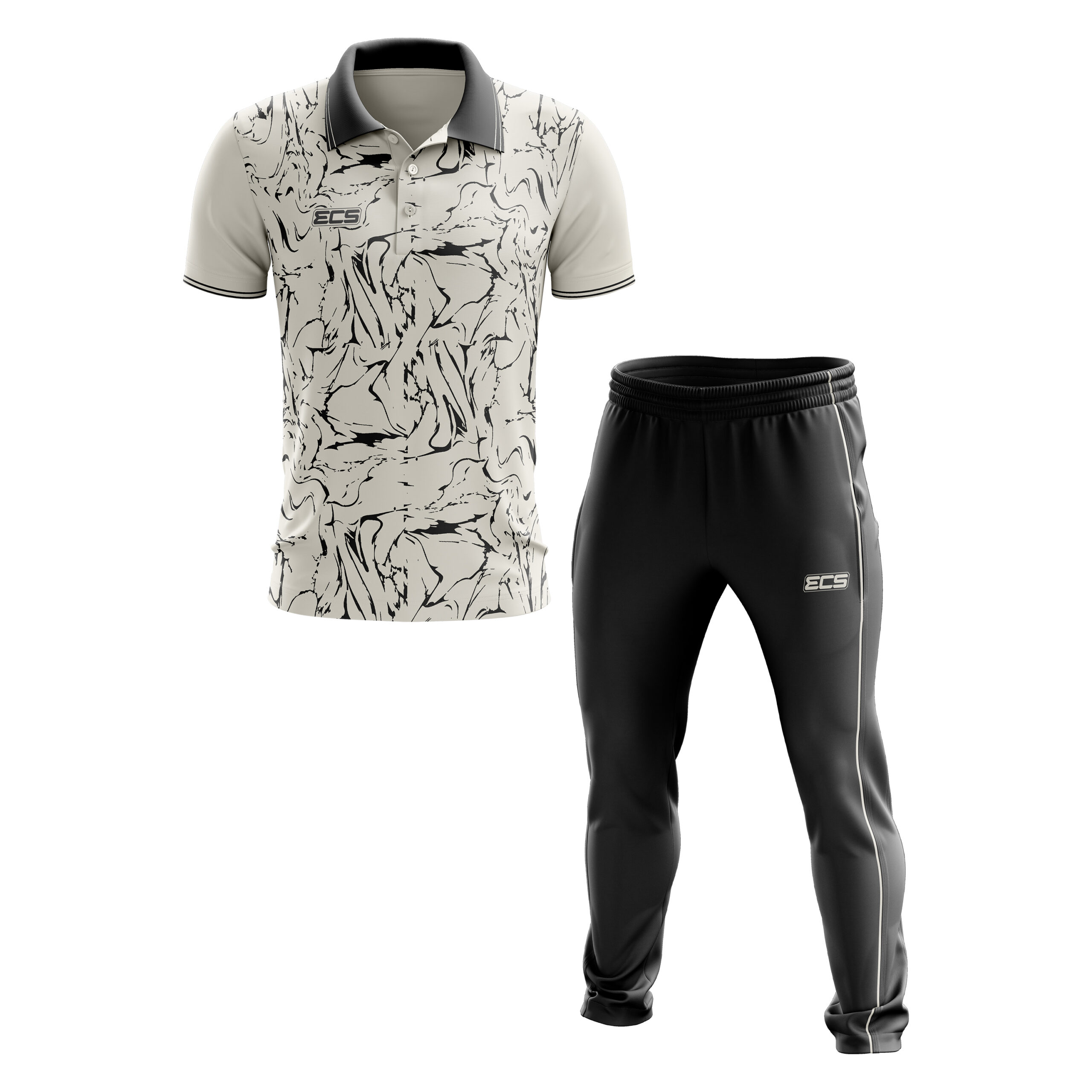 MATCH KIT – PEARL WHITE & BLACK | ECS