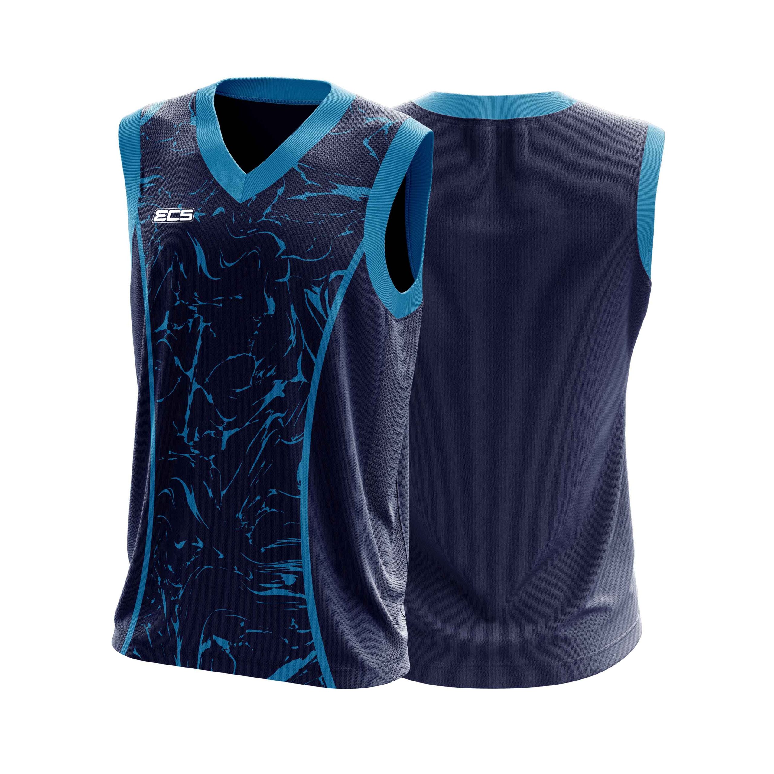 ECS Sleeveless Cricket Sweater – Forge (Range 1) - C14 | Semi‑Sublimated Teamwear