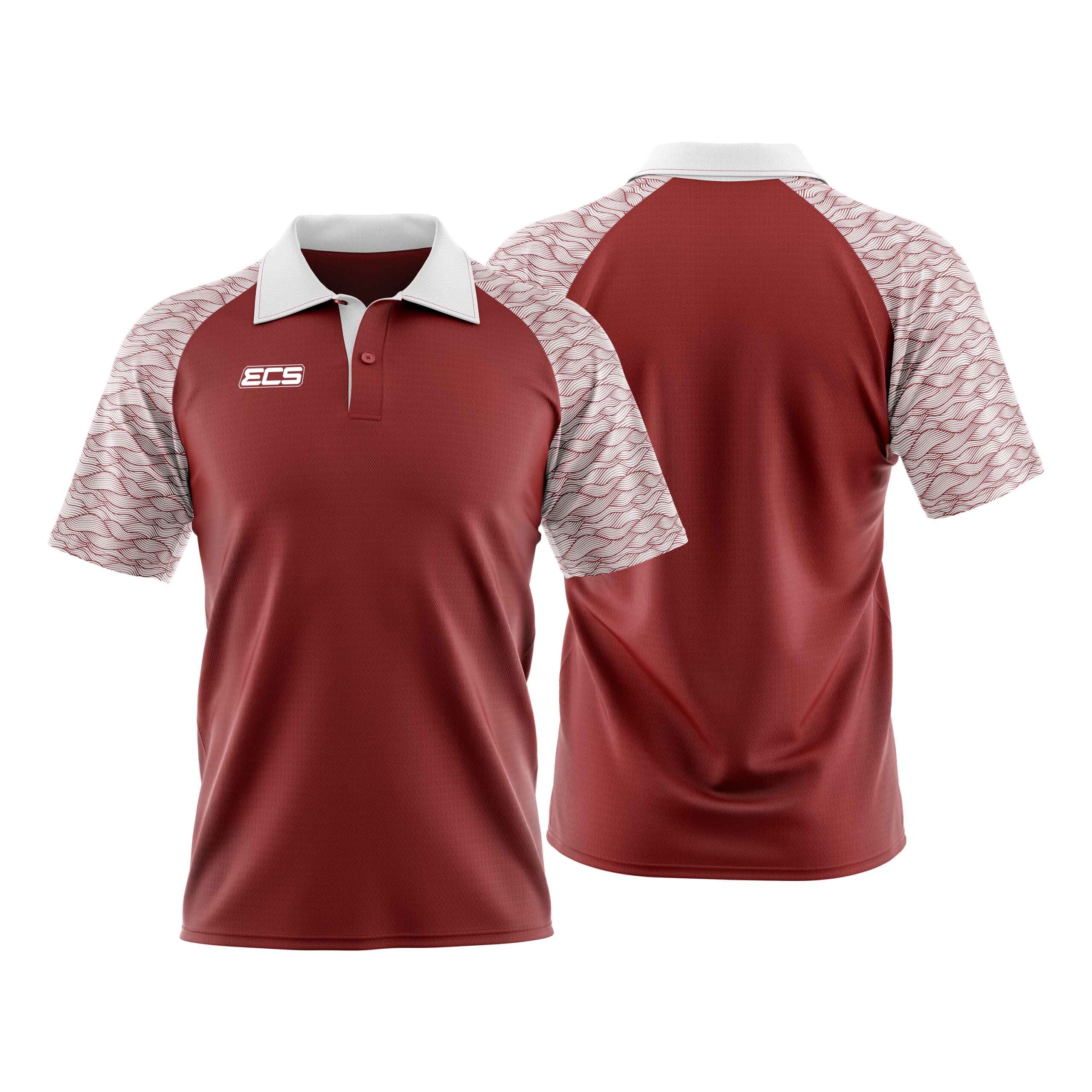 ECS Training Polo – Prime (Range 2) – C12 | Semi‑Sublimated Practice Top