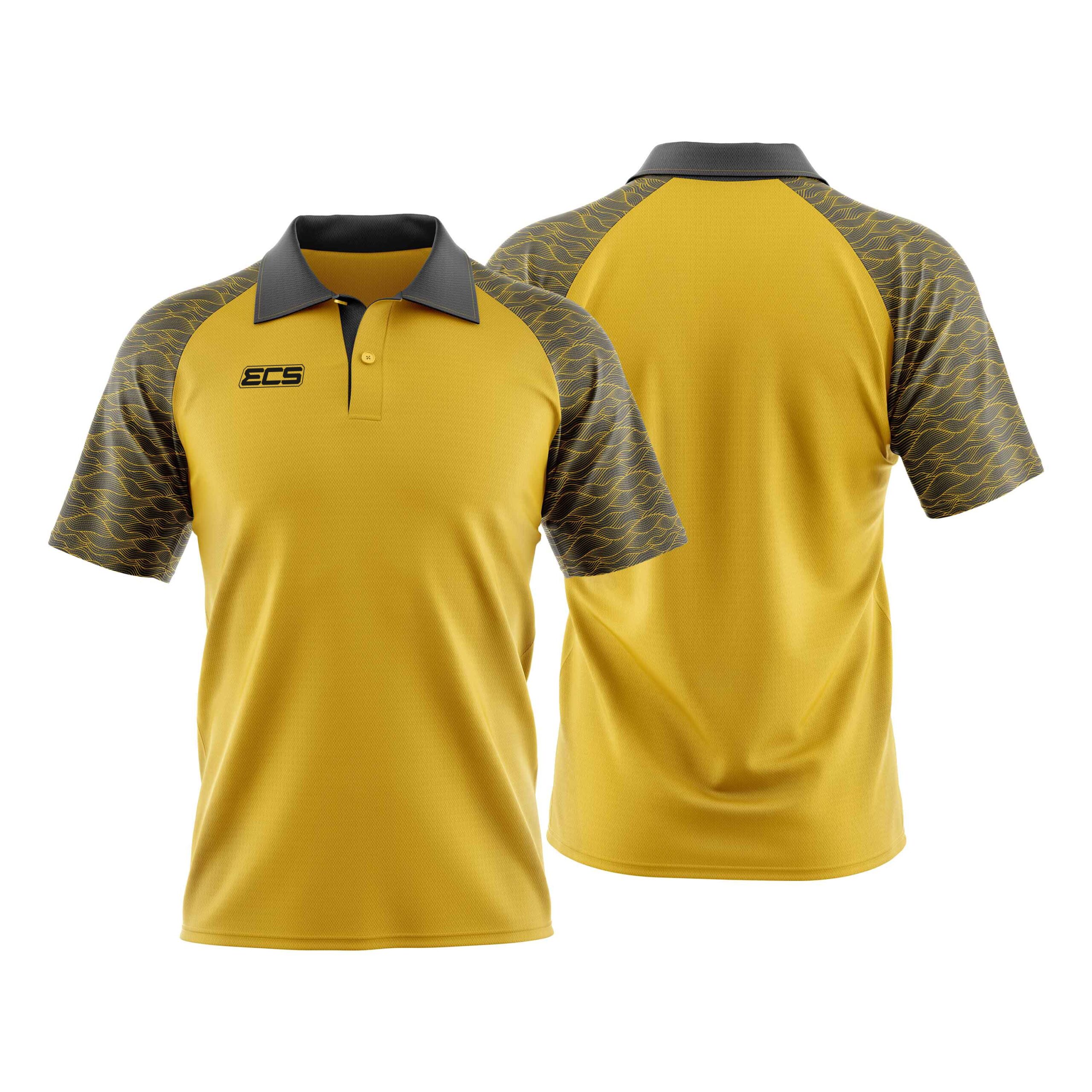 ECS Training Polo – Prime (Range 2) – C14 | Semi‑Sublimated Practice Top