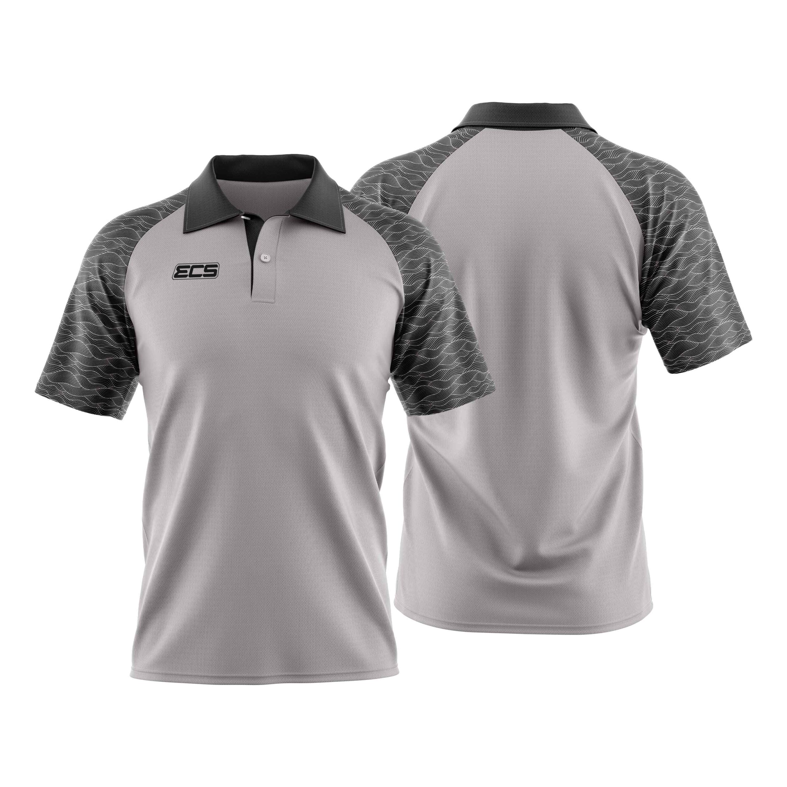 ECS Training Polo – Prime (Range 2) – C16 | Semi‑Sublimated Practice Top