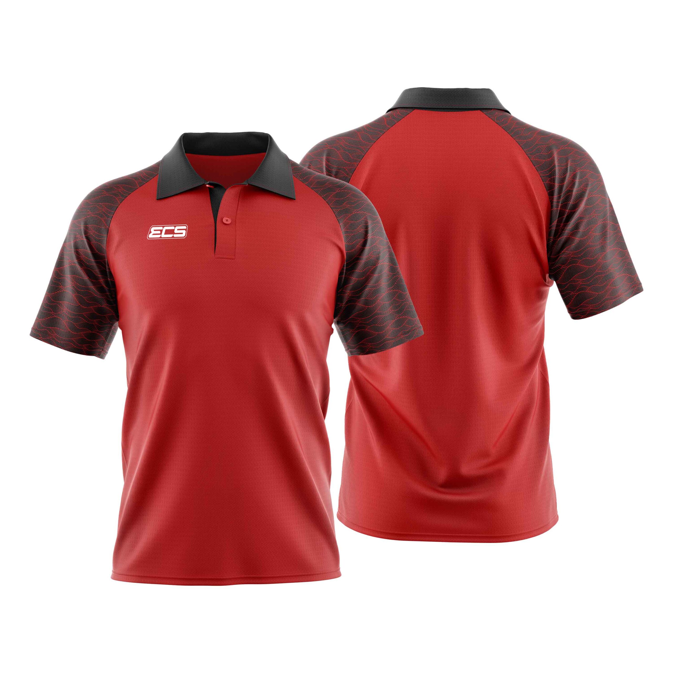 ECS Training Polo – Prime (Range 2) – C7 | Semi‑Sublimated Practice Top