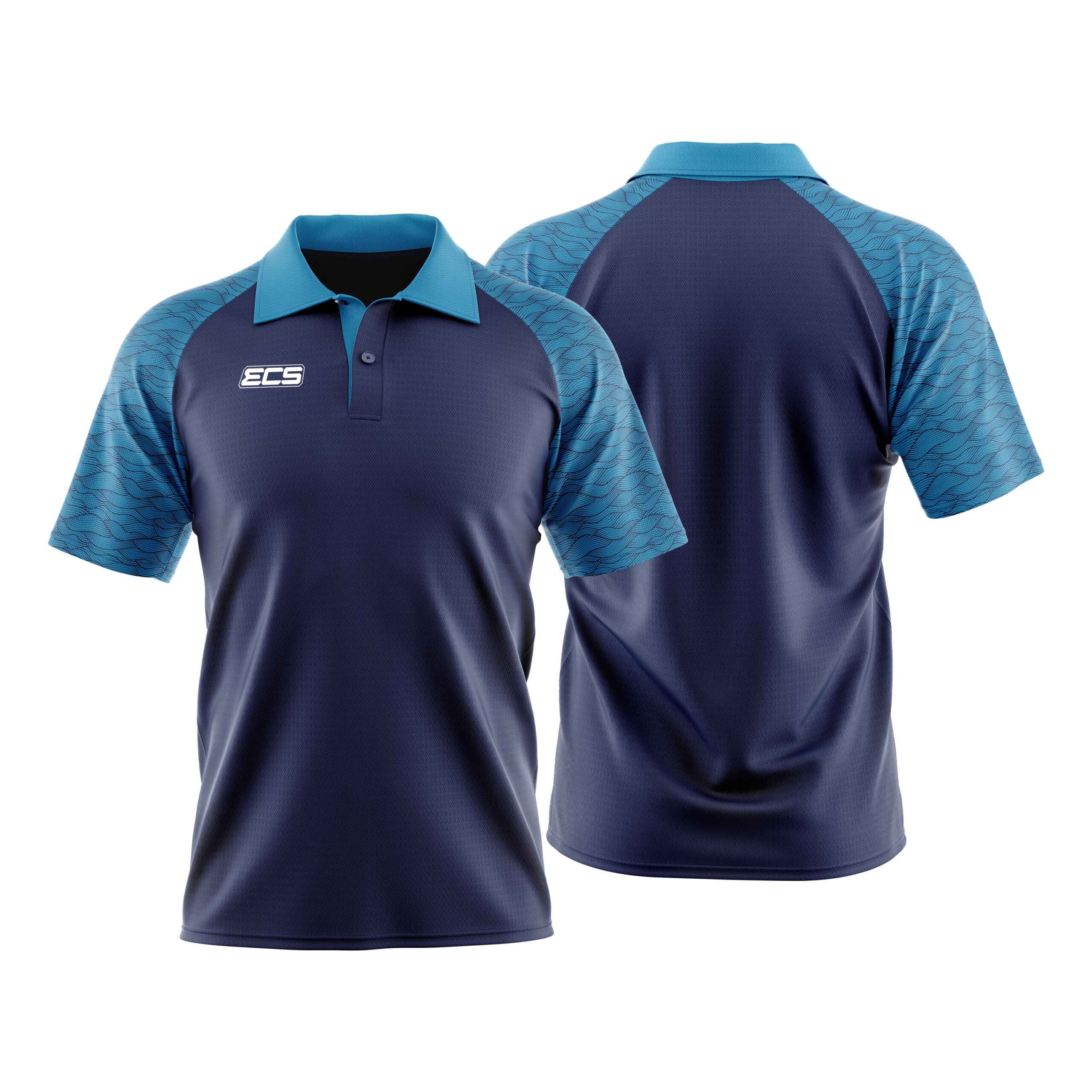 ECS Training Polo – Prime (Range 2) – C10 | Semi‑Sublimated Practice Top