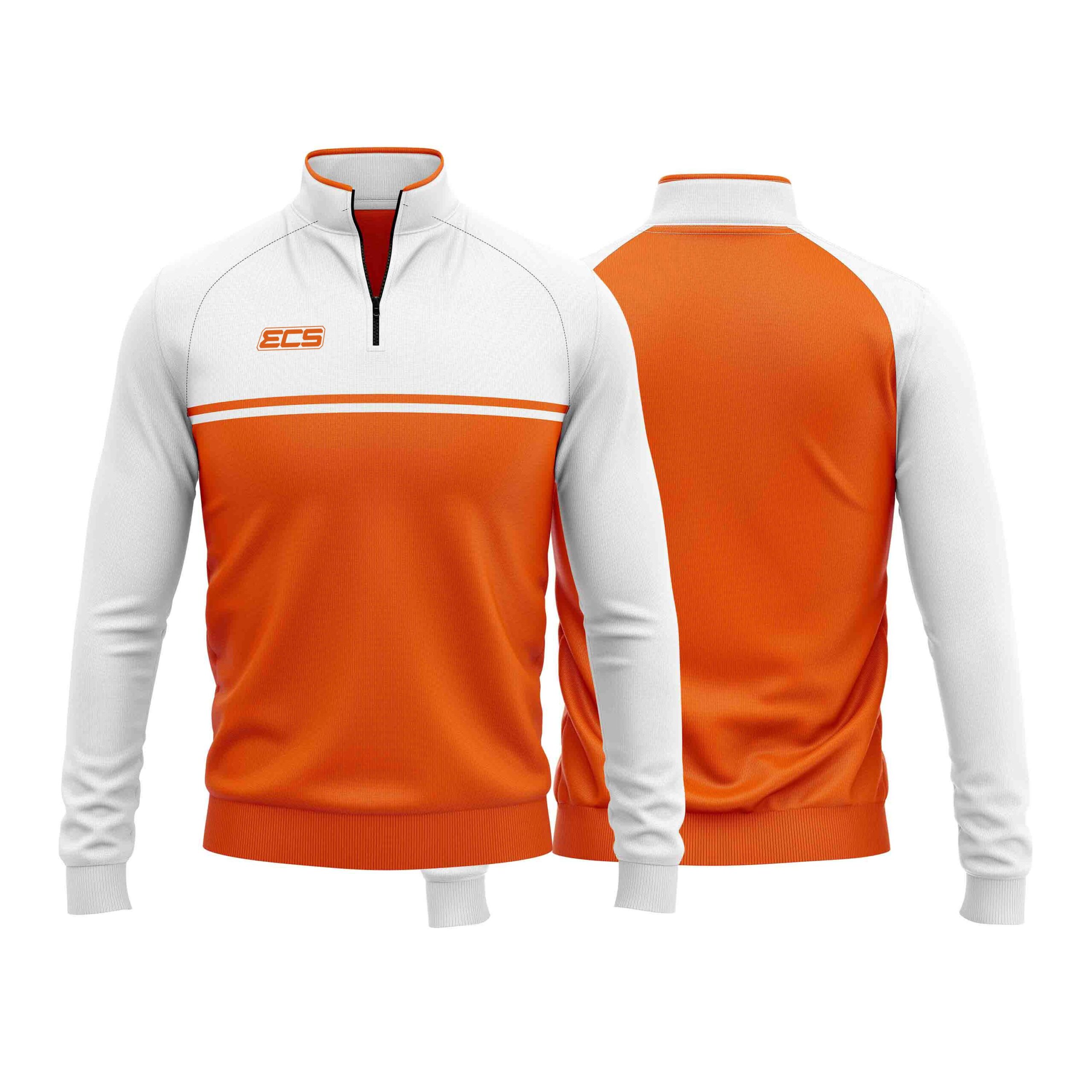 ECS Quarter‑Zip Training Top – Pulse (Range 2) - C5 | Semi‑Custom Teamwear