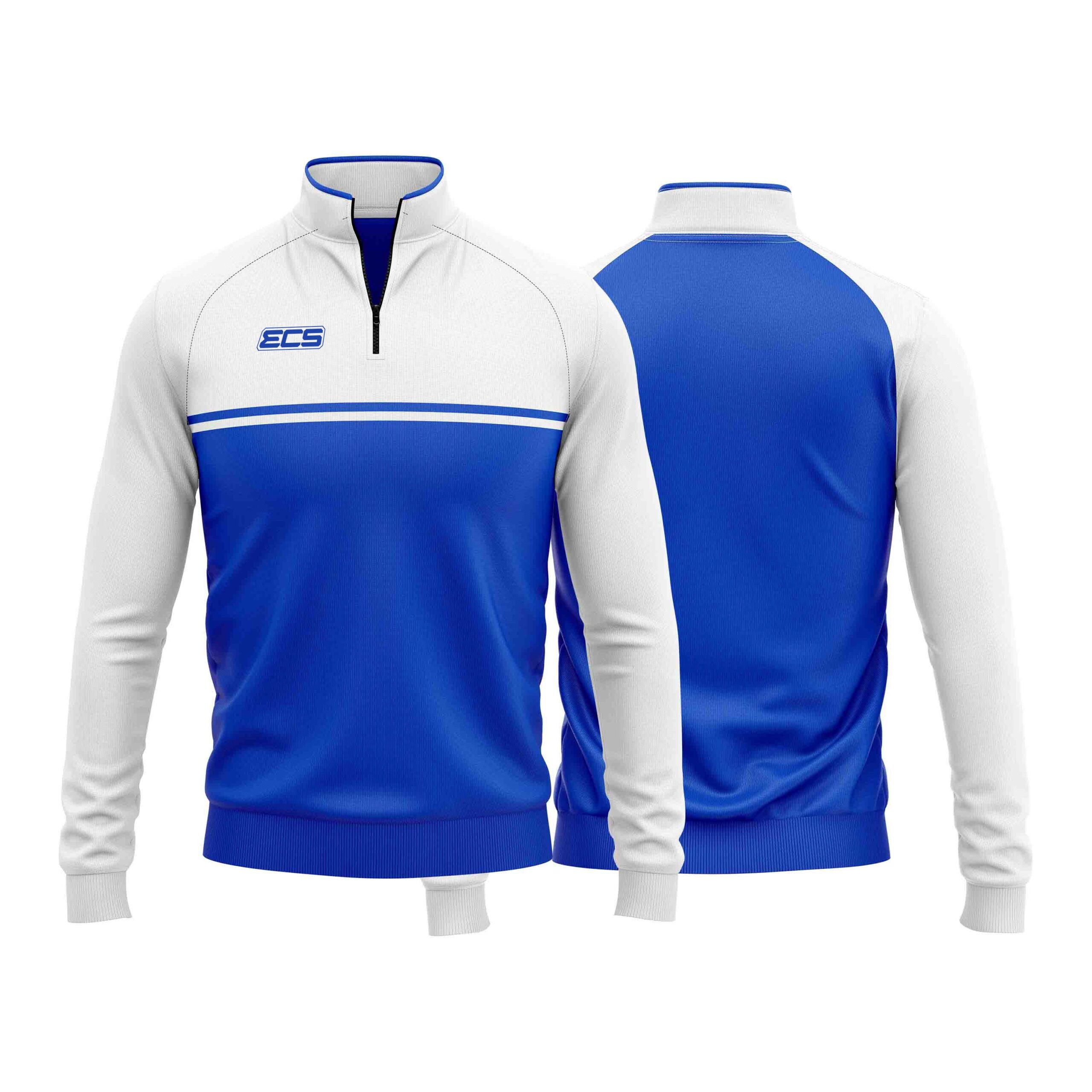 ECS Quarter‑Zip Training Top – Pulse (Range 2) - C7 | Semi‑Custom Teamwear