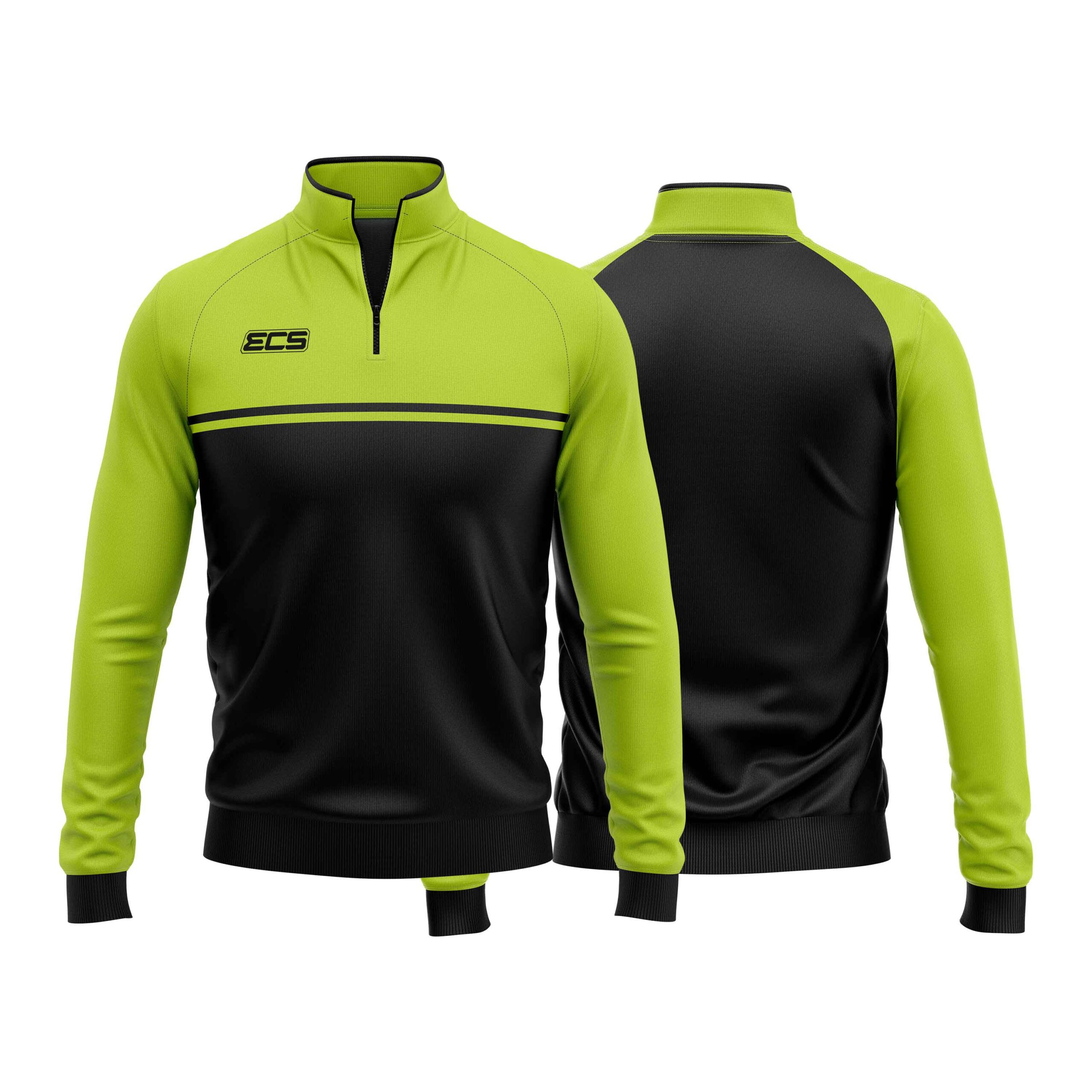 ECS Quarter‑Zip Training Top – Pulse (Range 2) - C1 | Semi‑Custom Teamwear