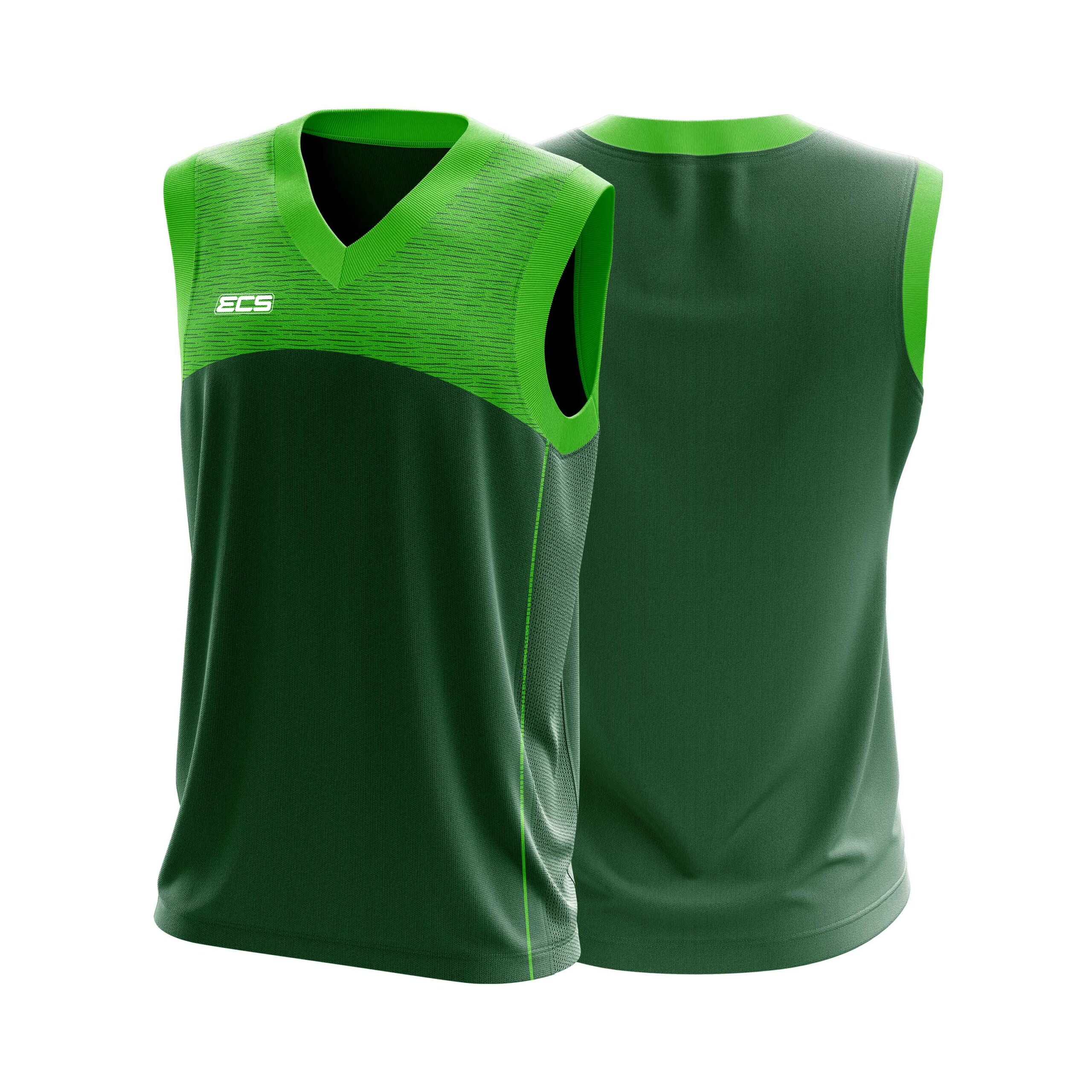 ECS Sleeveless Cricket Sweater – Strive (Range 2) - C3 | Semi‑Sublimated Teamwear