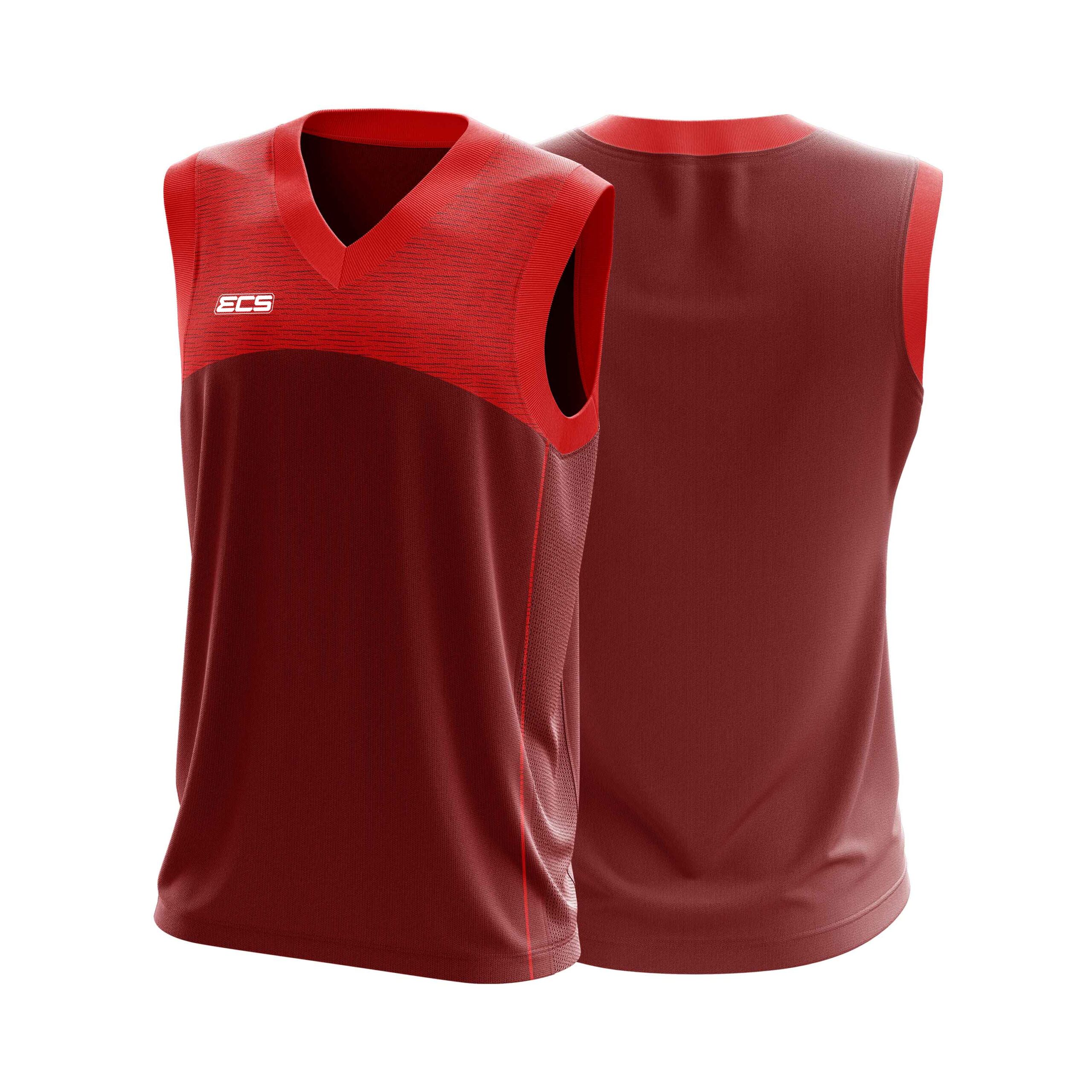 ECS Sleeveless Cricket Sweater – Strive (Range 2) - C13 | Semi‑Sublimated Teamwear