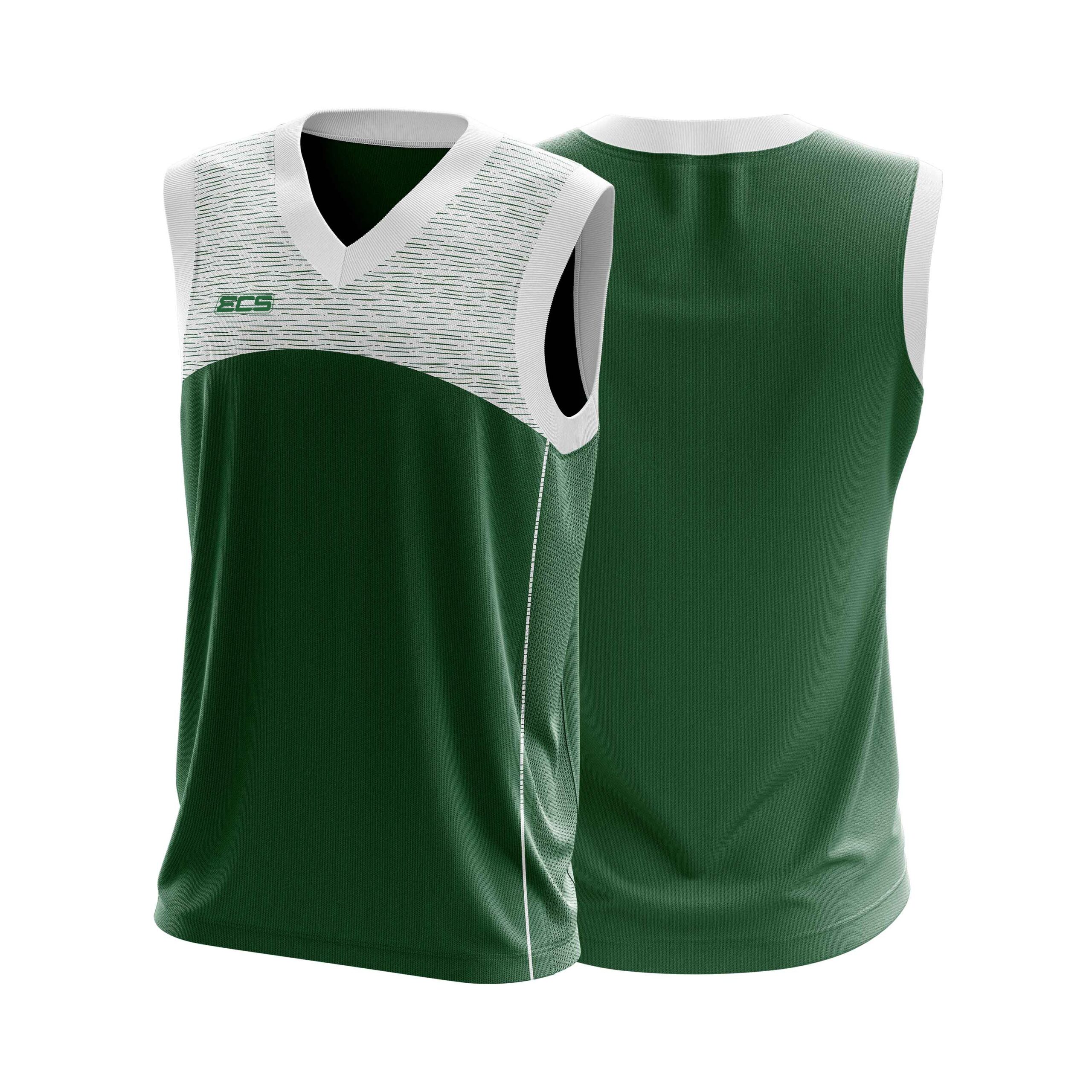 ECS Sleeveless Cricket Sweater – Strive (Range 2) - C2 | Semi‑Sublimated Teamwear
