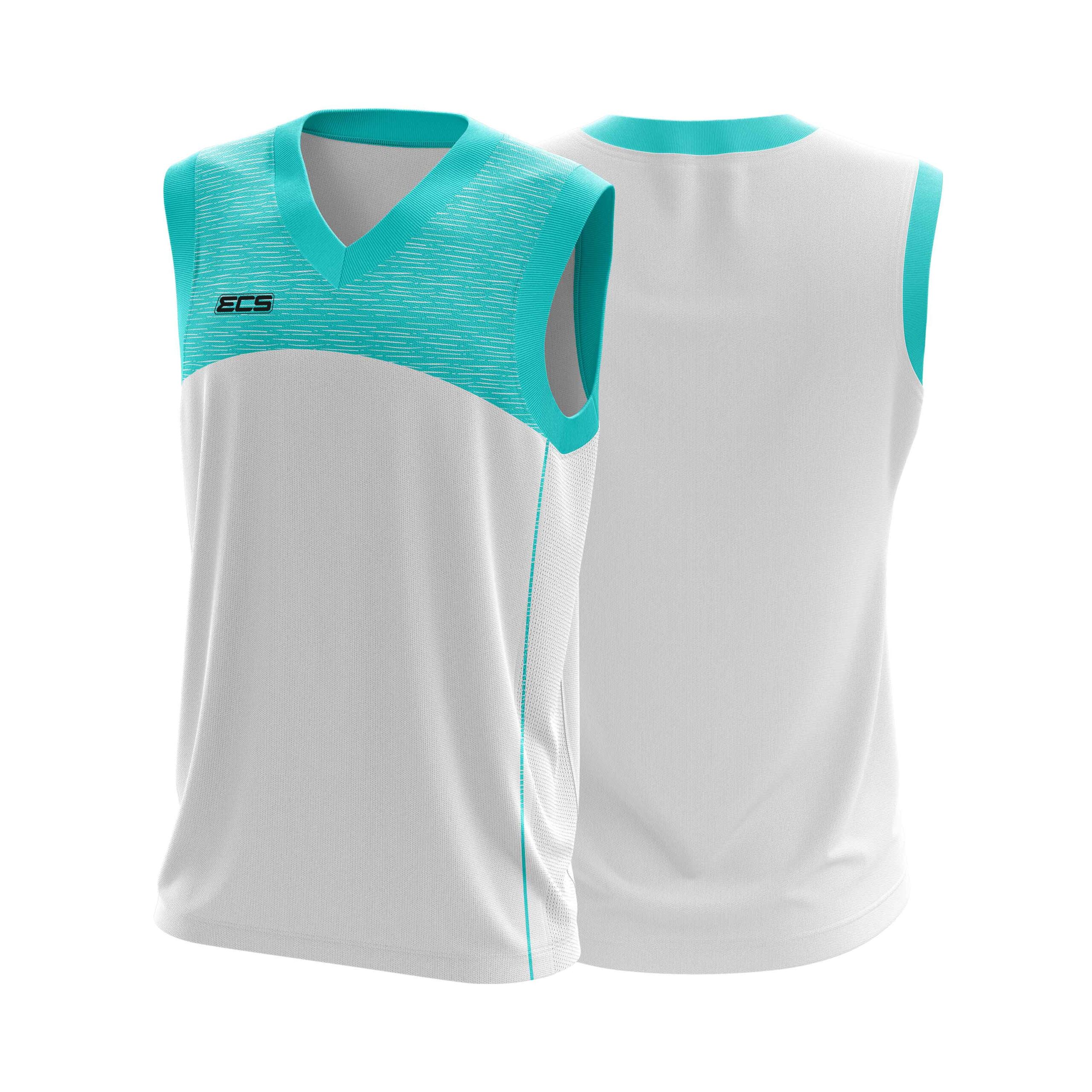 ECS Sleeveless Cricket Sweater – Strive (Range 2) - C6 | Semi‑Sublimated Teamwear