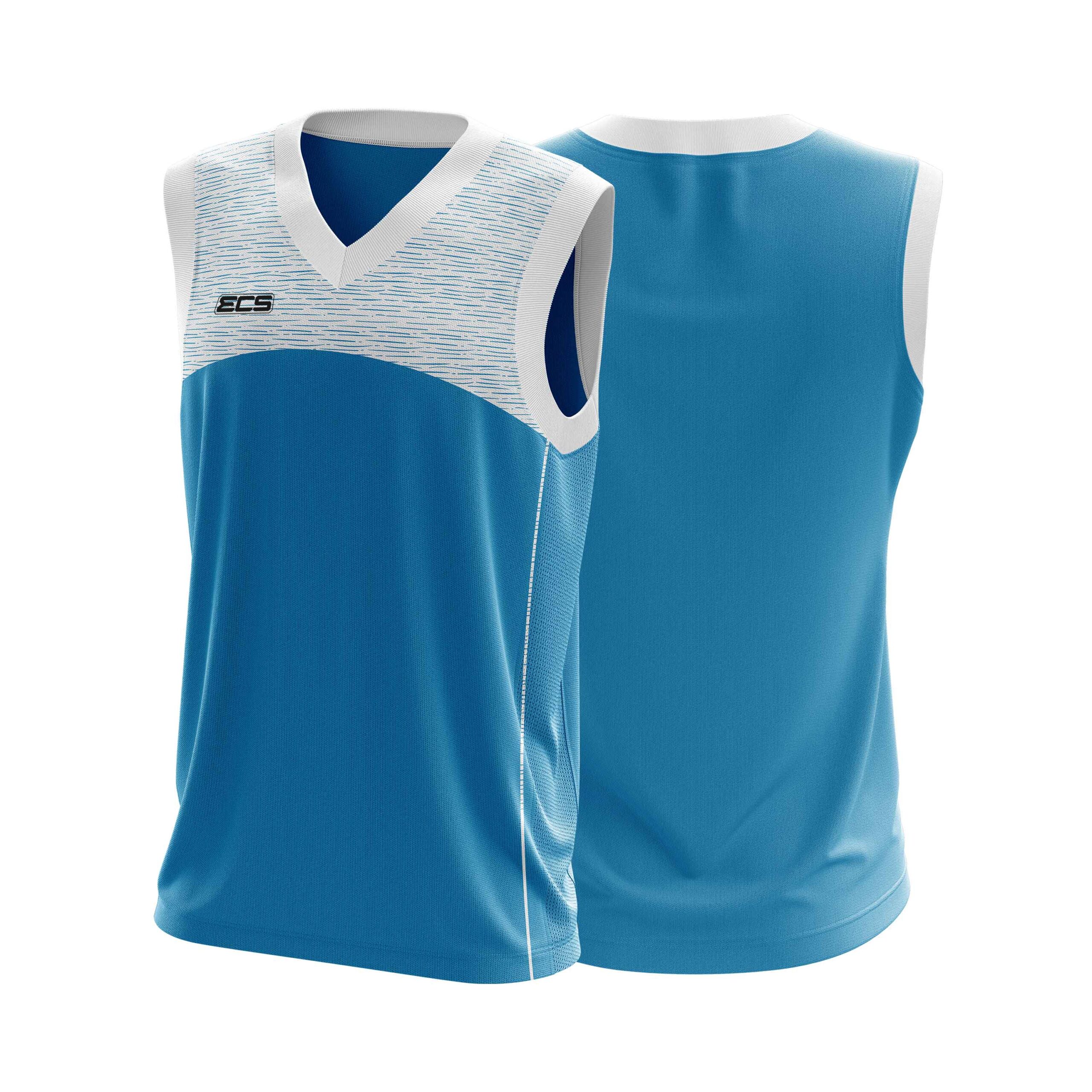 ECS Sleeveless Cricket Sweater – Strive (Range 2) - C8 | Semi‑Sublimated Teamwear