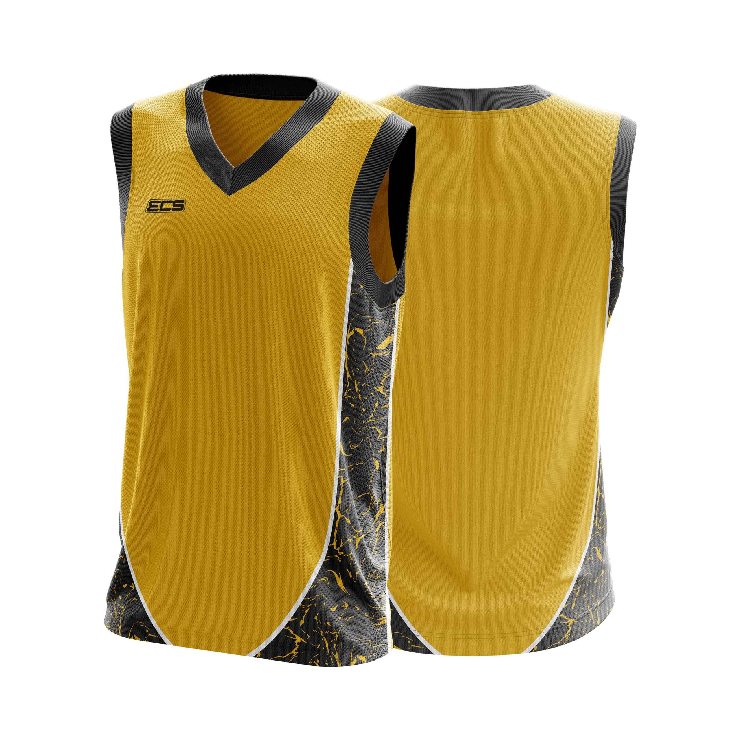 ECS Sleeveless Cricket Sweater – Surge (Range 3) - C2 | Semi‑Sublimated Teamwear