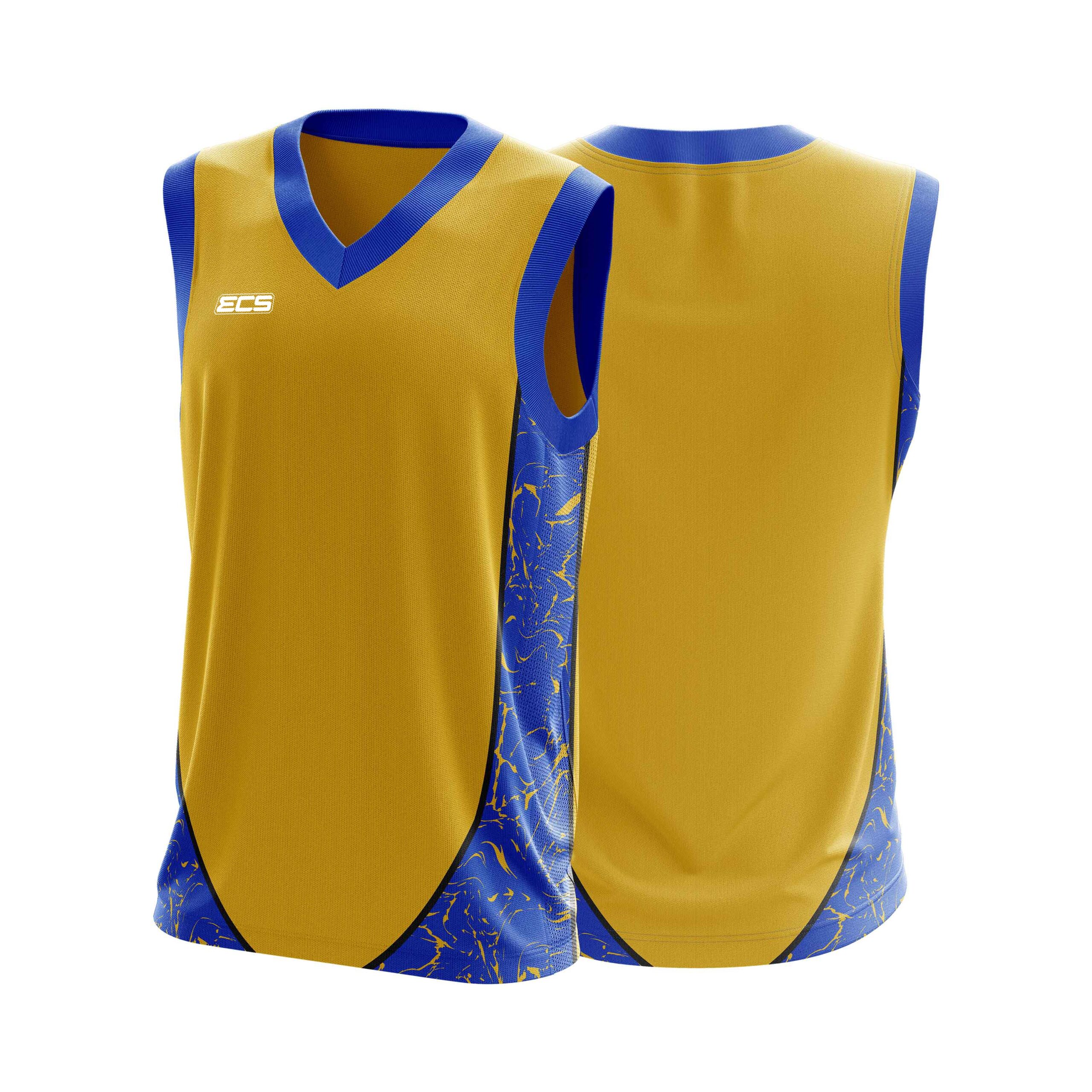 ECS Sleeveless Cricket Sweater – Surge (Range 3) - C16 | Semi‑Sublimated Teamwear
