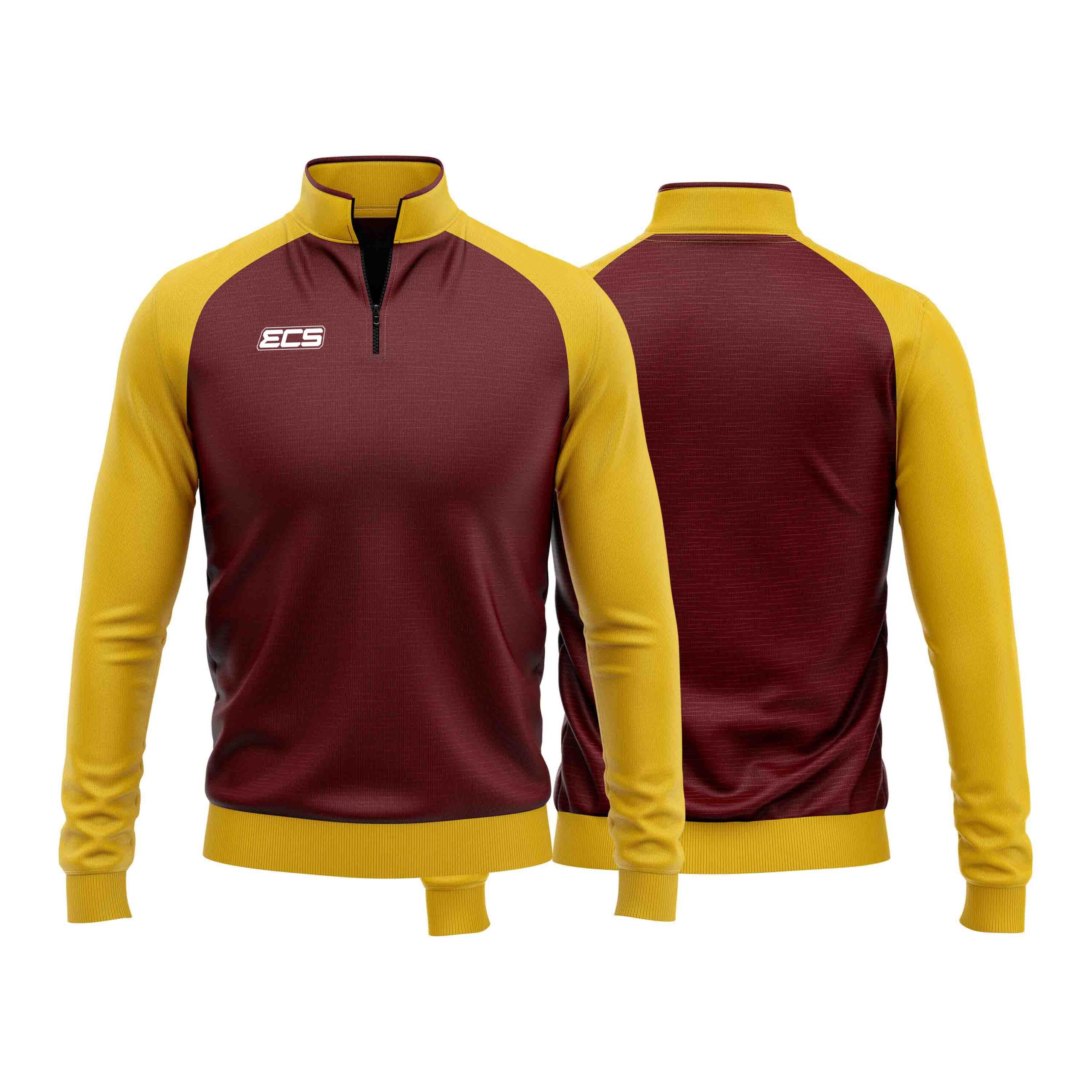 ECS Quarter‑Zip Training Top – Tempo (Range 3) - C4 | Semi‑Custom Teamwear