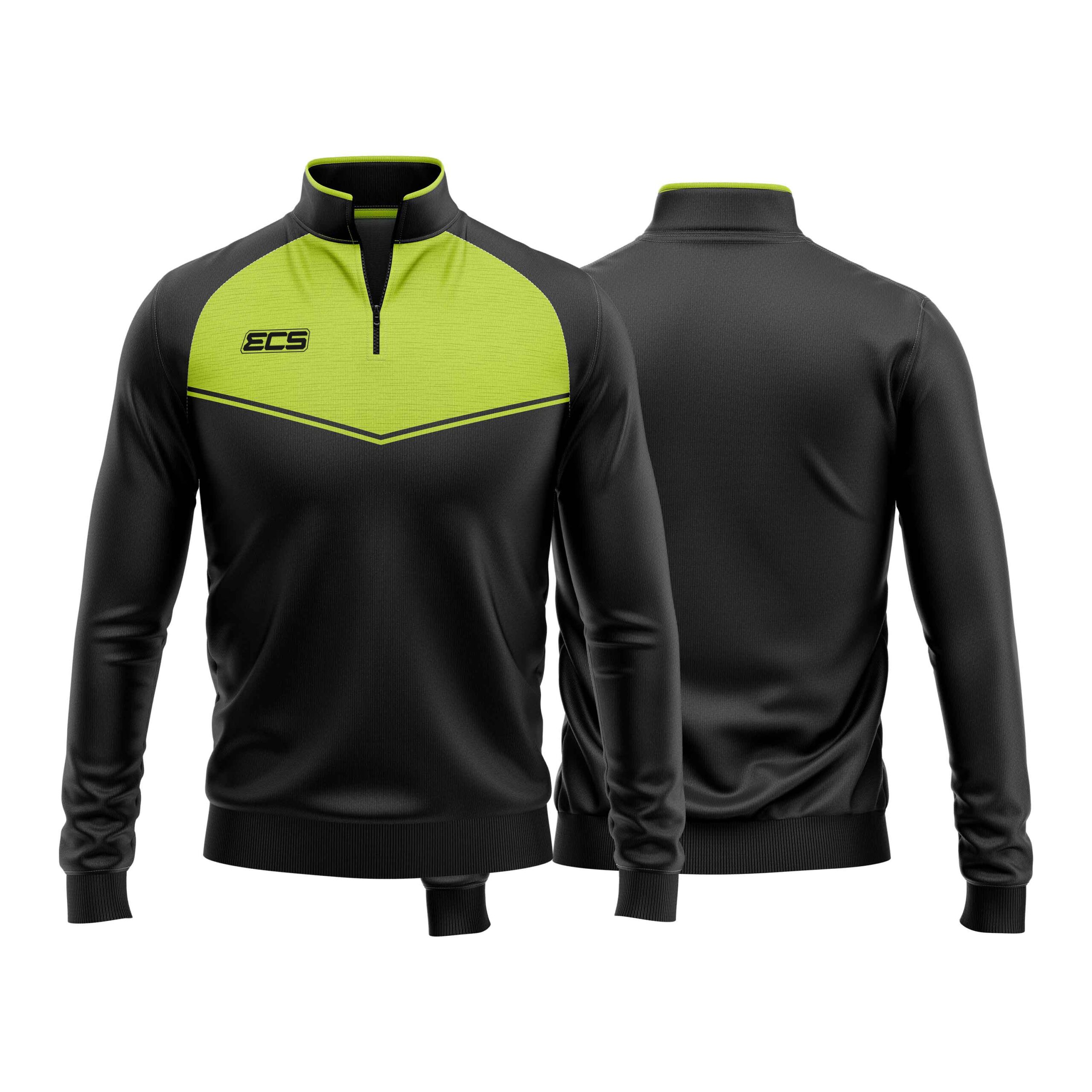 ECS Quarter‑Zip Training Top – Titan (Range 4) - C1 | Semi‑Custom Teamwear