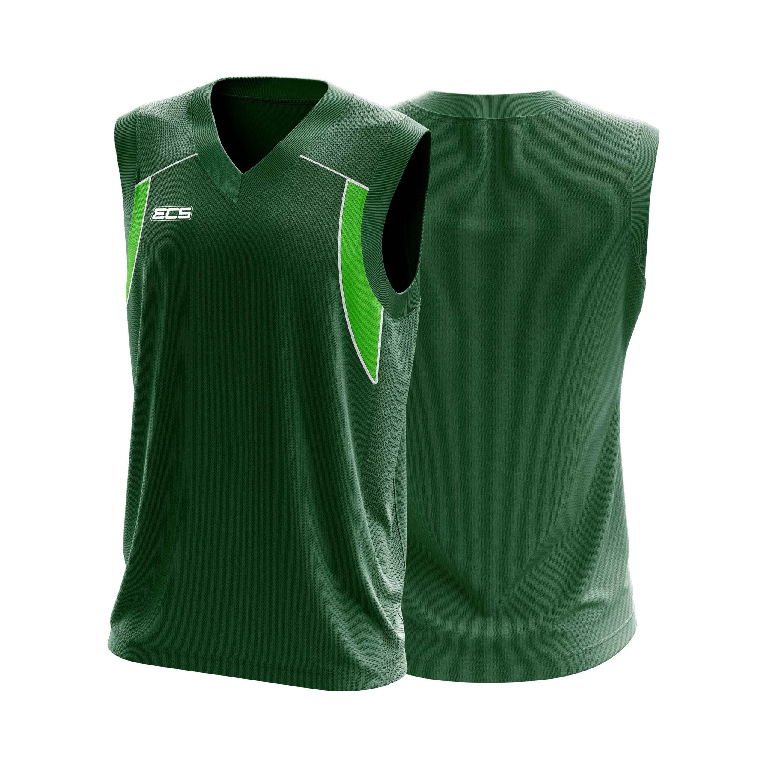 ECS Sleeveless Cricket Sweater – Vanta (Range 4) - C11 | Semi‑Sublimated Teamwear