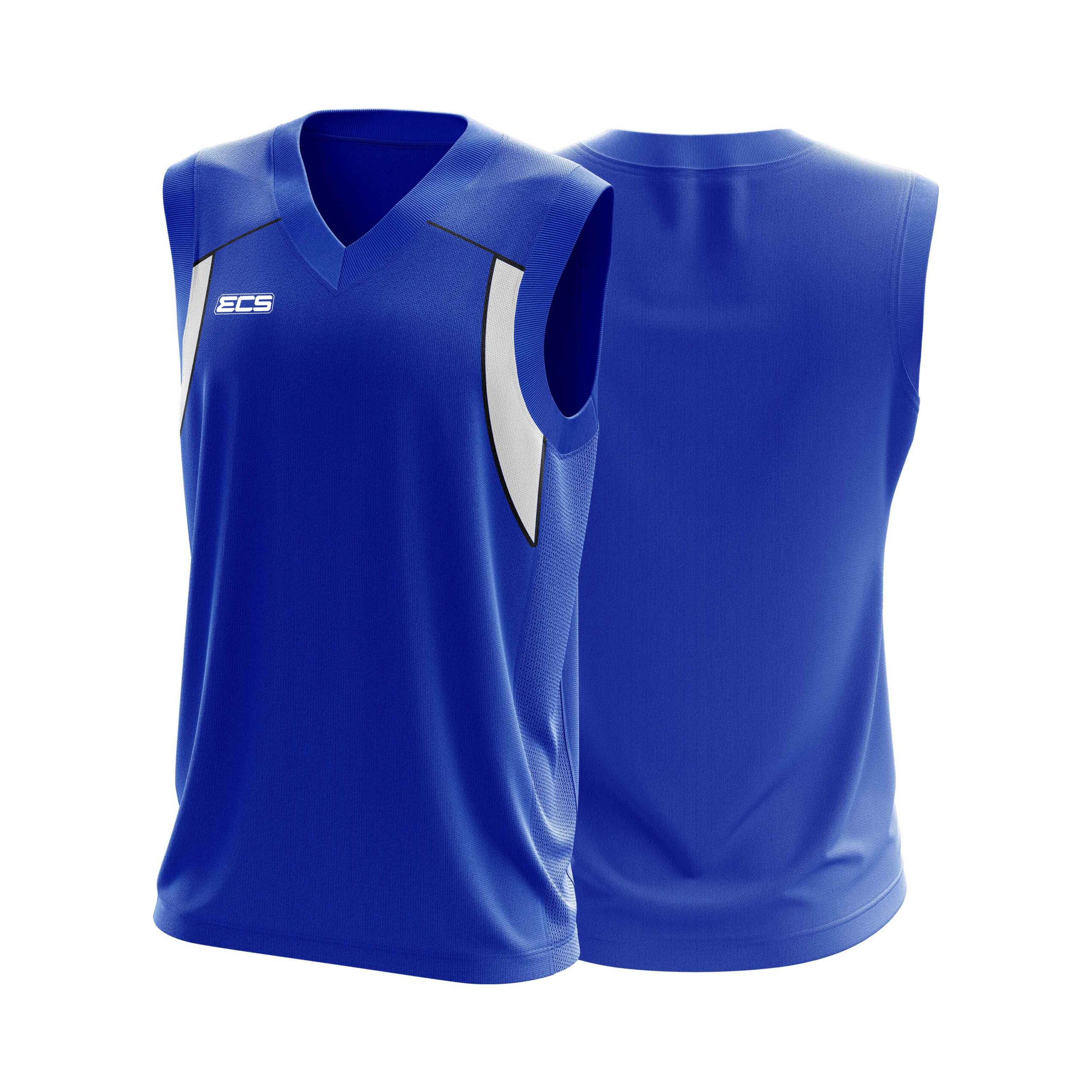 ECS Sleeveless Cricket Sweater – Vanta (Range 4) - C10 | Semi‑Sublimated Teamwear