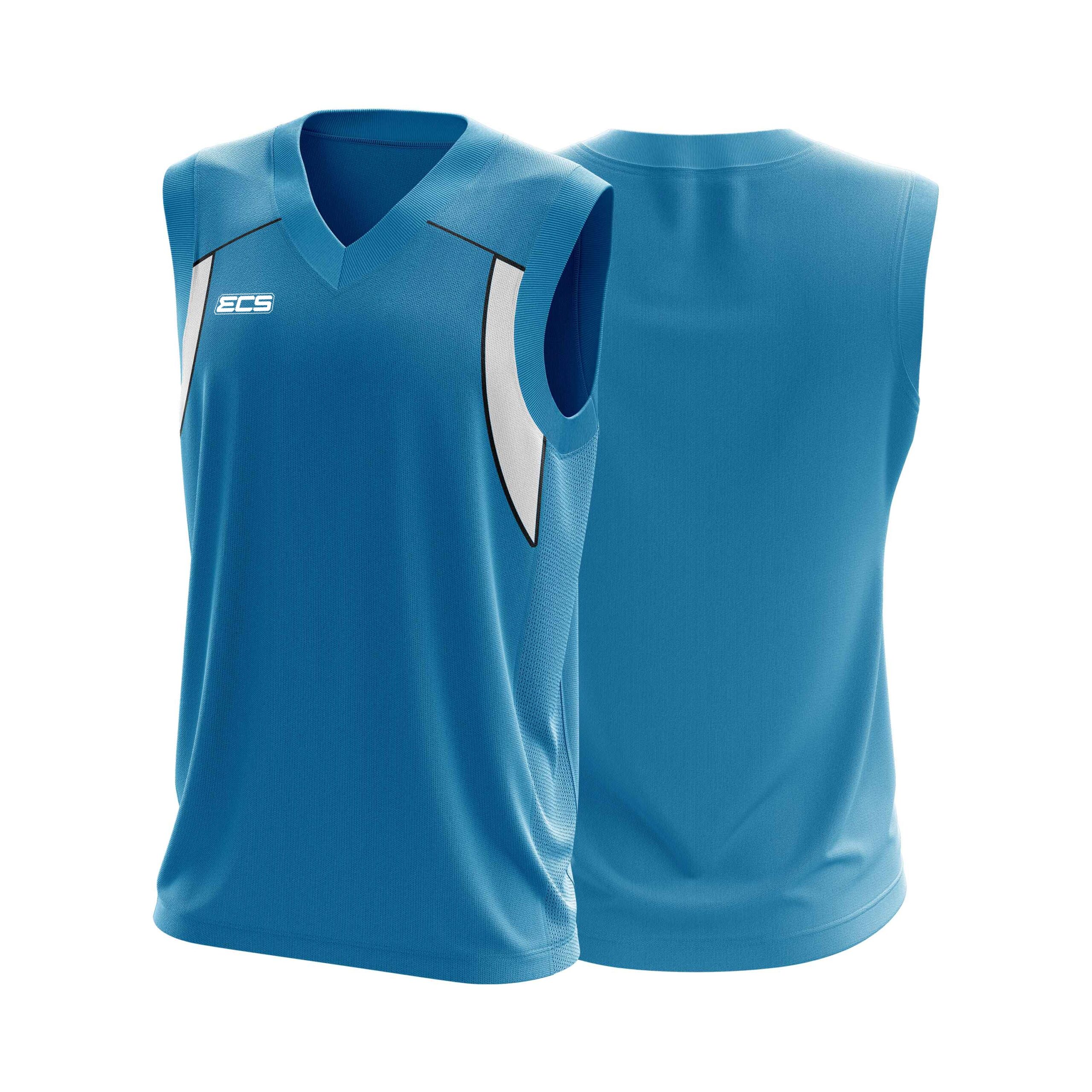 ECS Sleeveless Cricket Sweater – Vanta (Range 4) - C5 | Semi‑Sublimated Teamwear