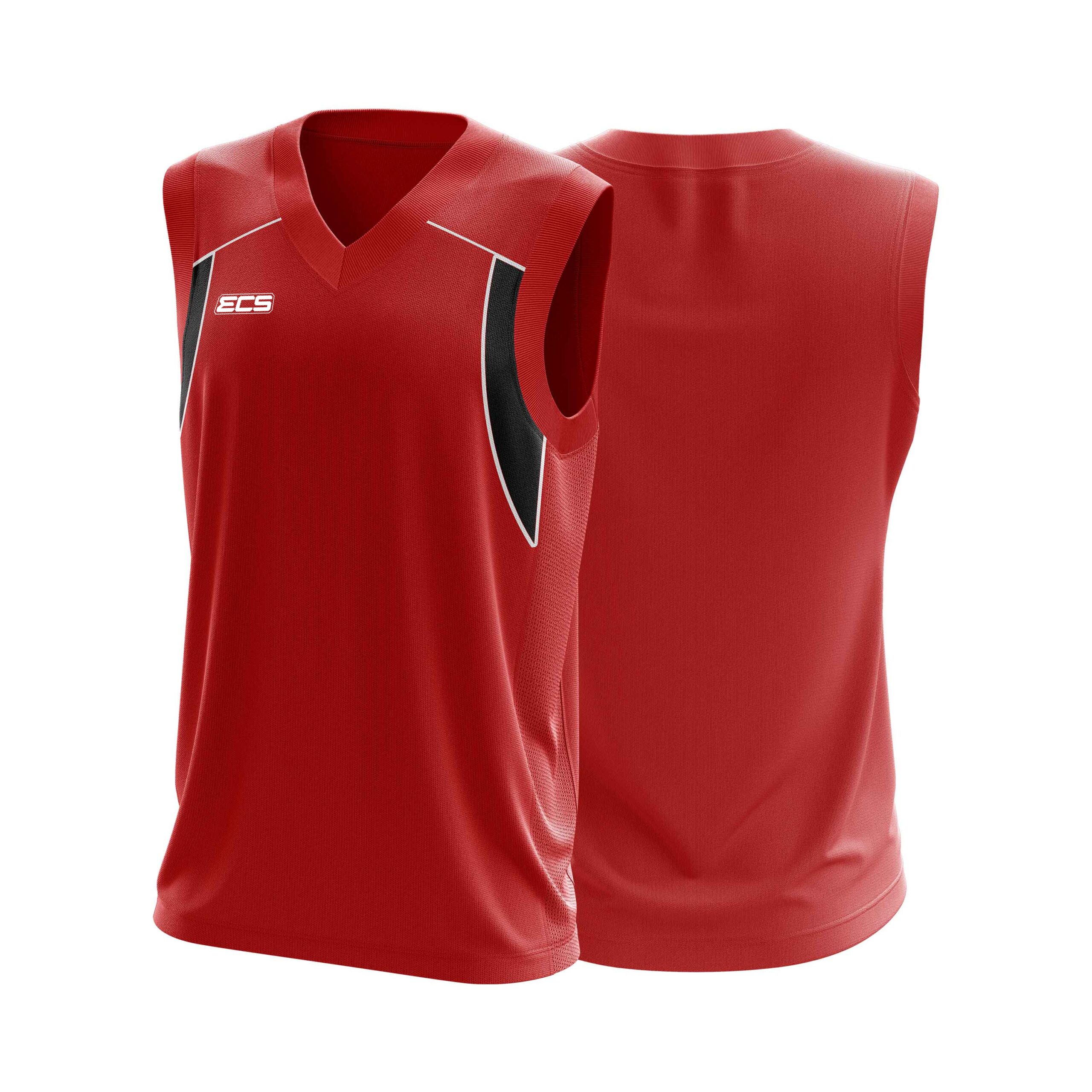 ECS Sleeveless Cricket Sweater – Vanta (Range 4) - C6 | Semi‑Sublimated Teamwear