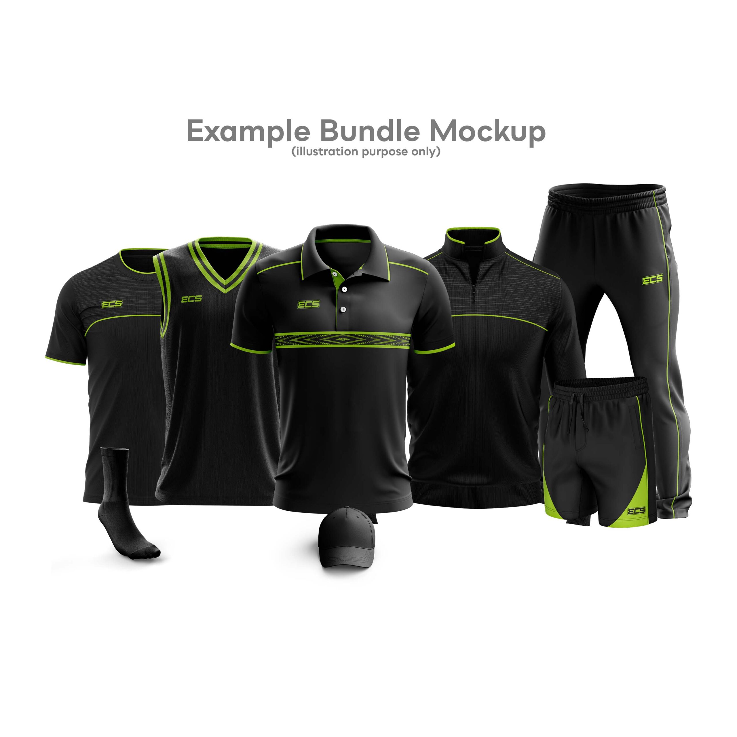 ECS Club Match Bundle (8 pcs) | MOQ 15+ (Bundles)