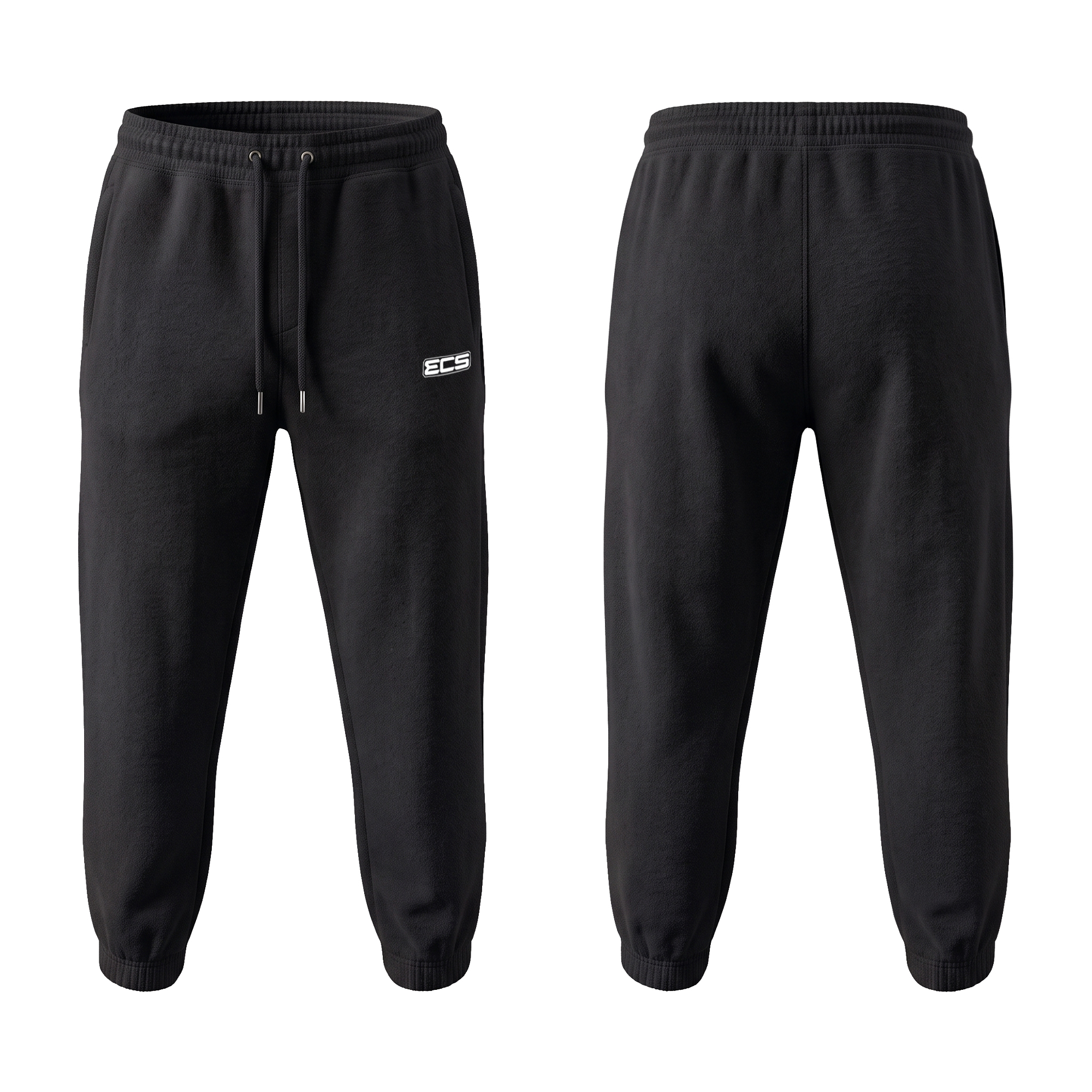 ECS Leisurewear Sweatpants in Black | Off‑Field Essential
