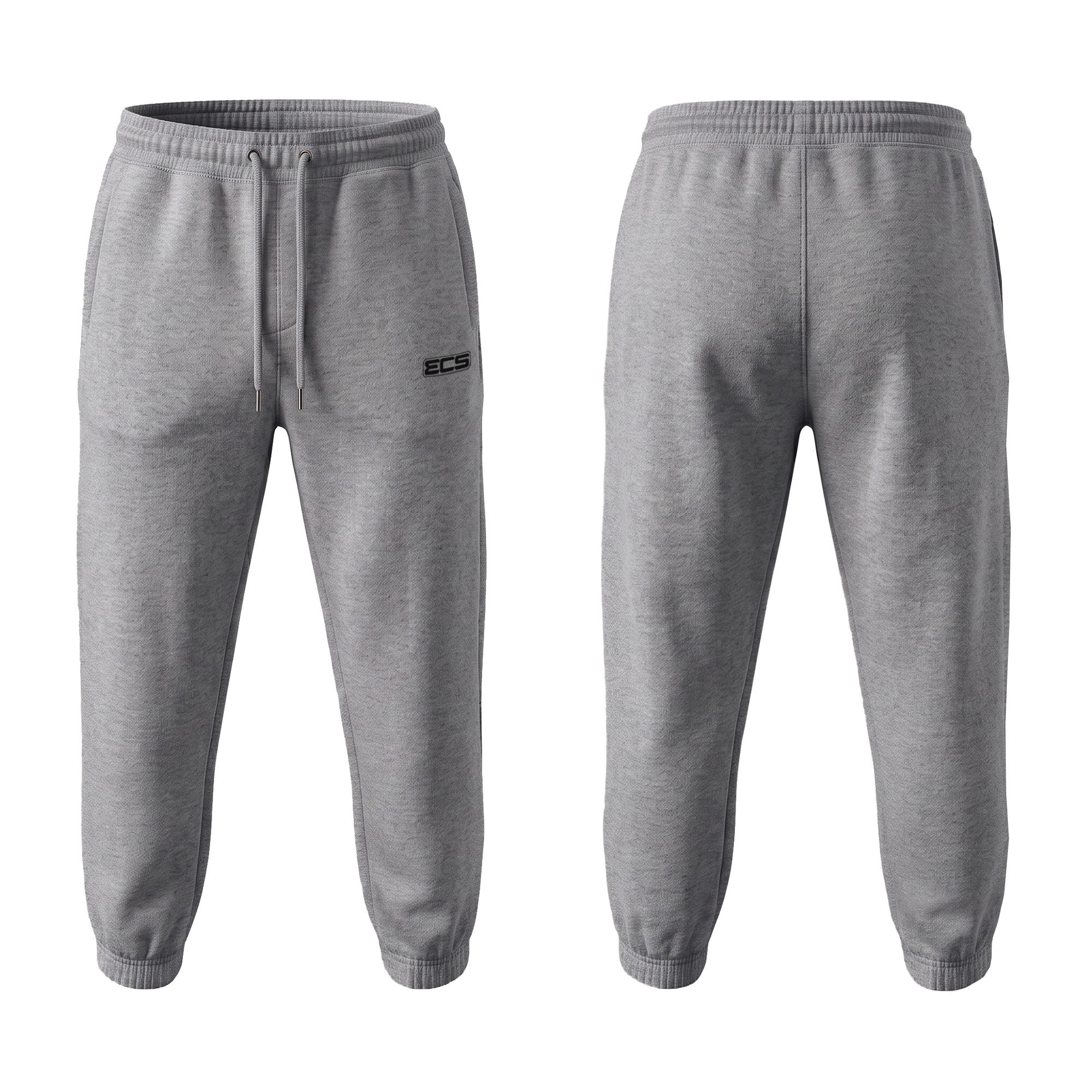 ECS Leisurewear Sweatpants in Heather Grey | Off‑Field Essential