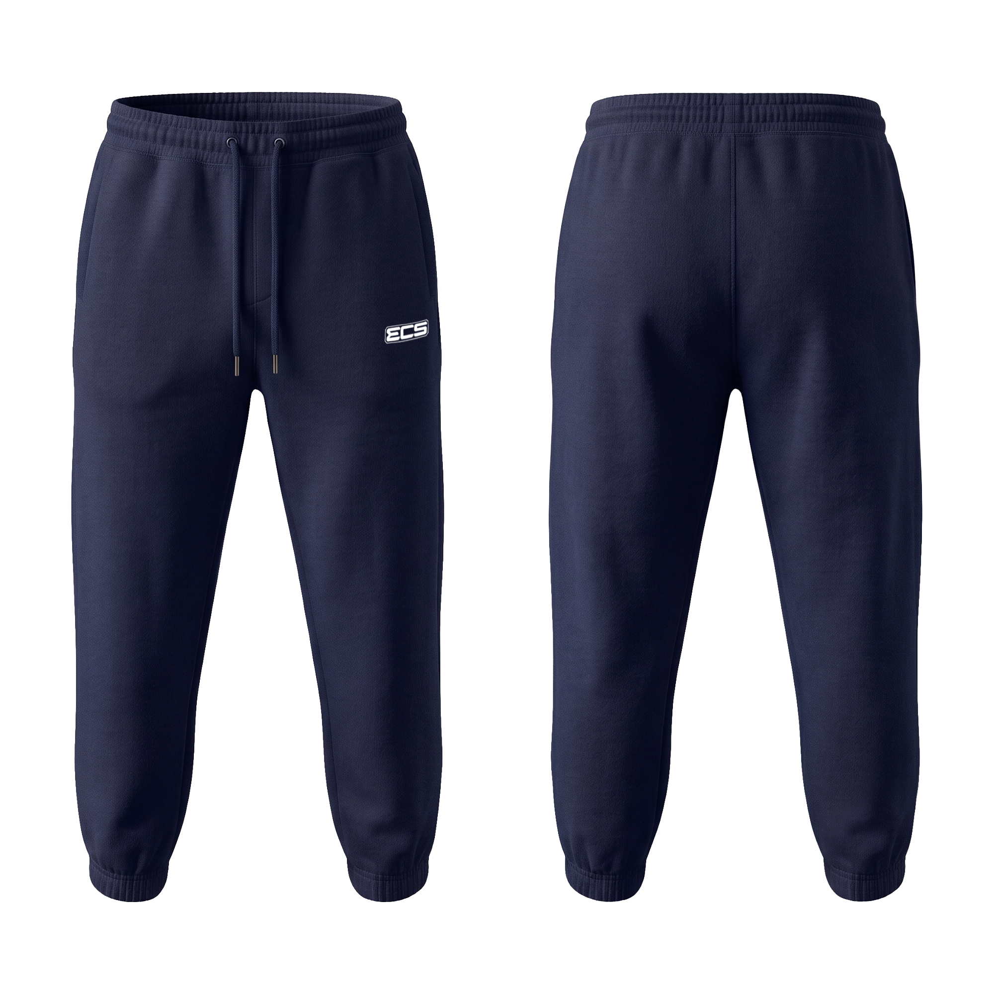 ECS Leisurewear Sweatpants in Navy Blue | Off‑Field Essential