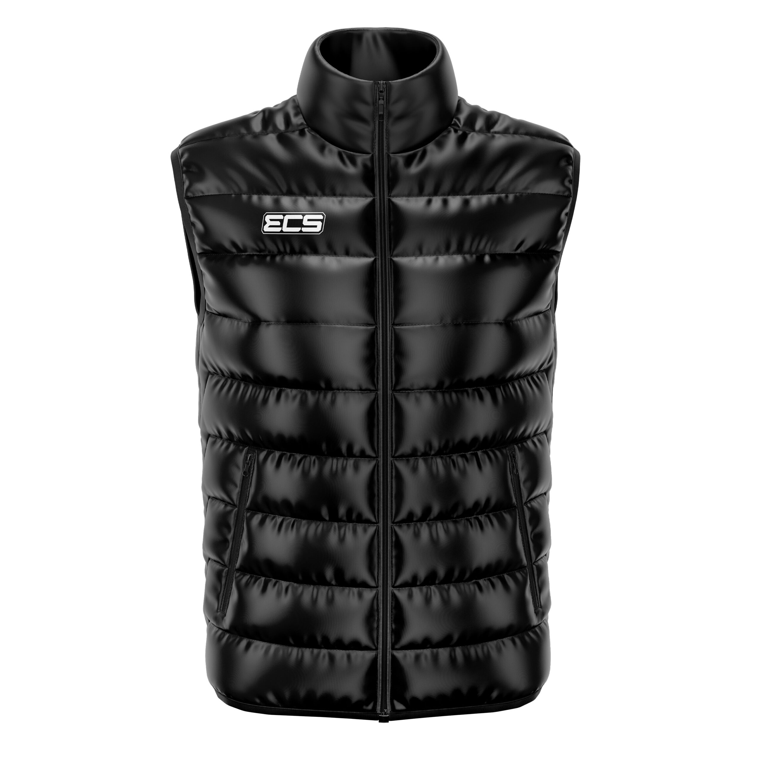 ECS Puffer Gilet in Black | Off‑Field Essential
