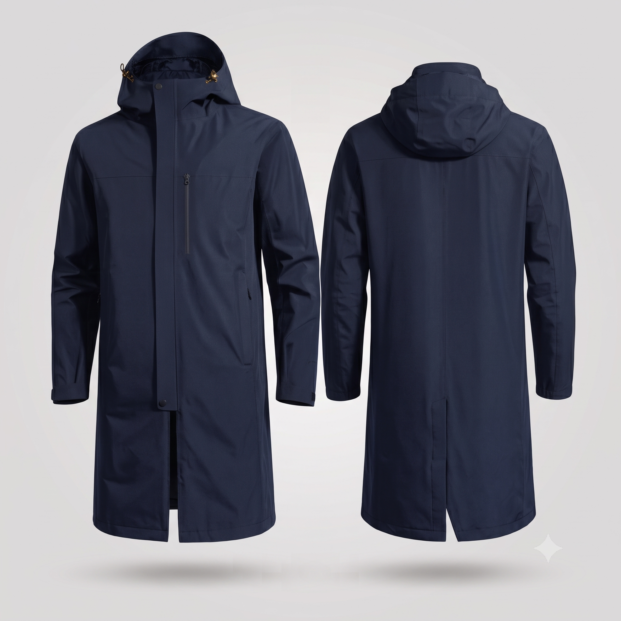 ECS Rain Coat in Navy Blue | Off‑Field Essential
