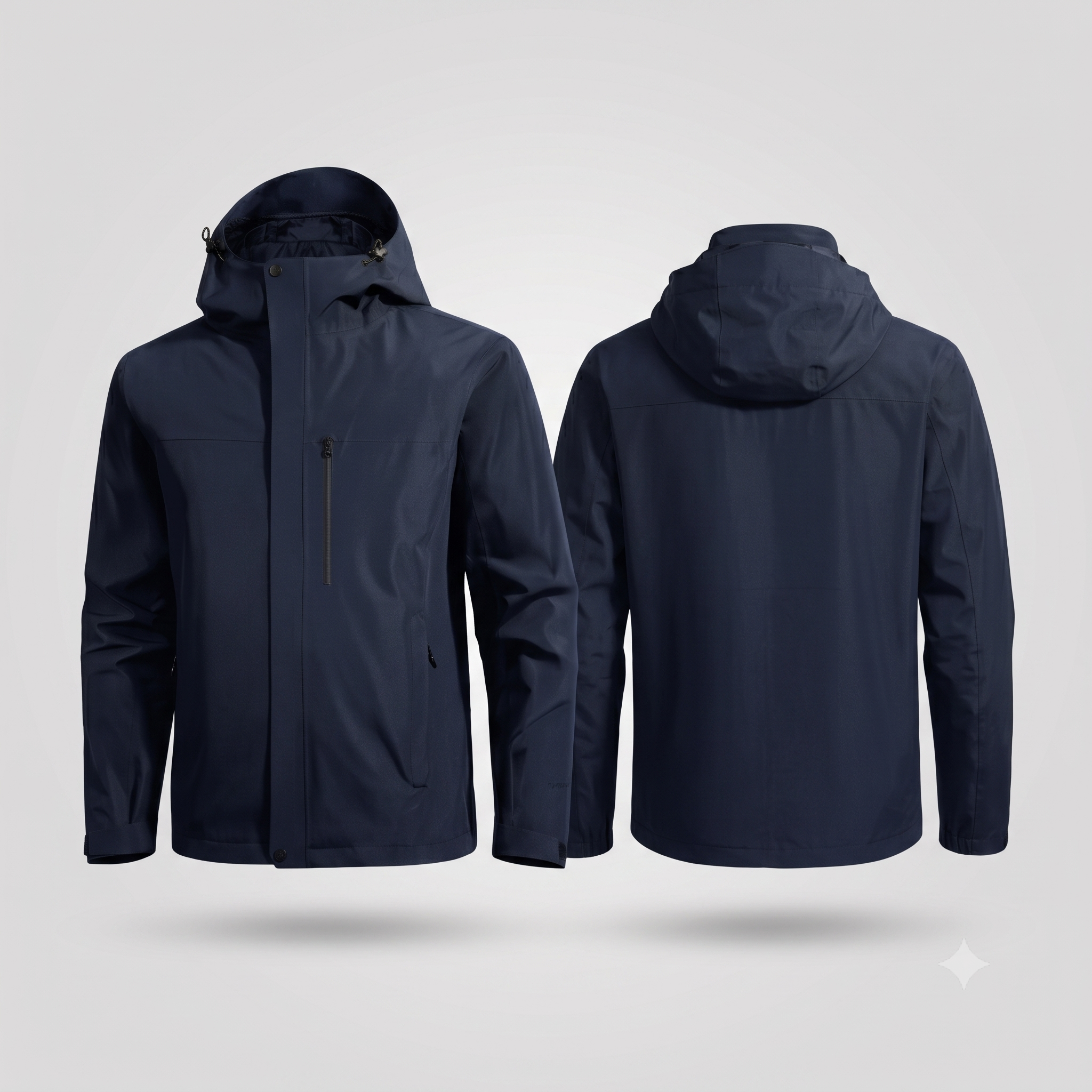 ECS Rain Jacket in Navy Blue | Off‑Field Essential